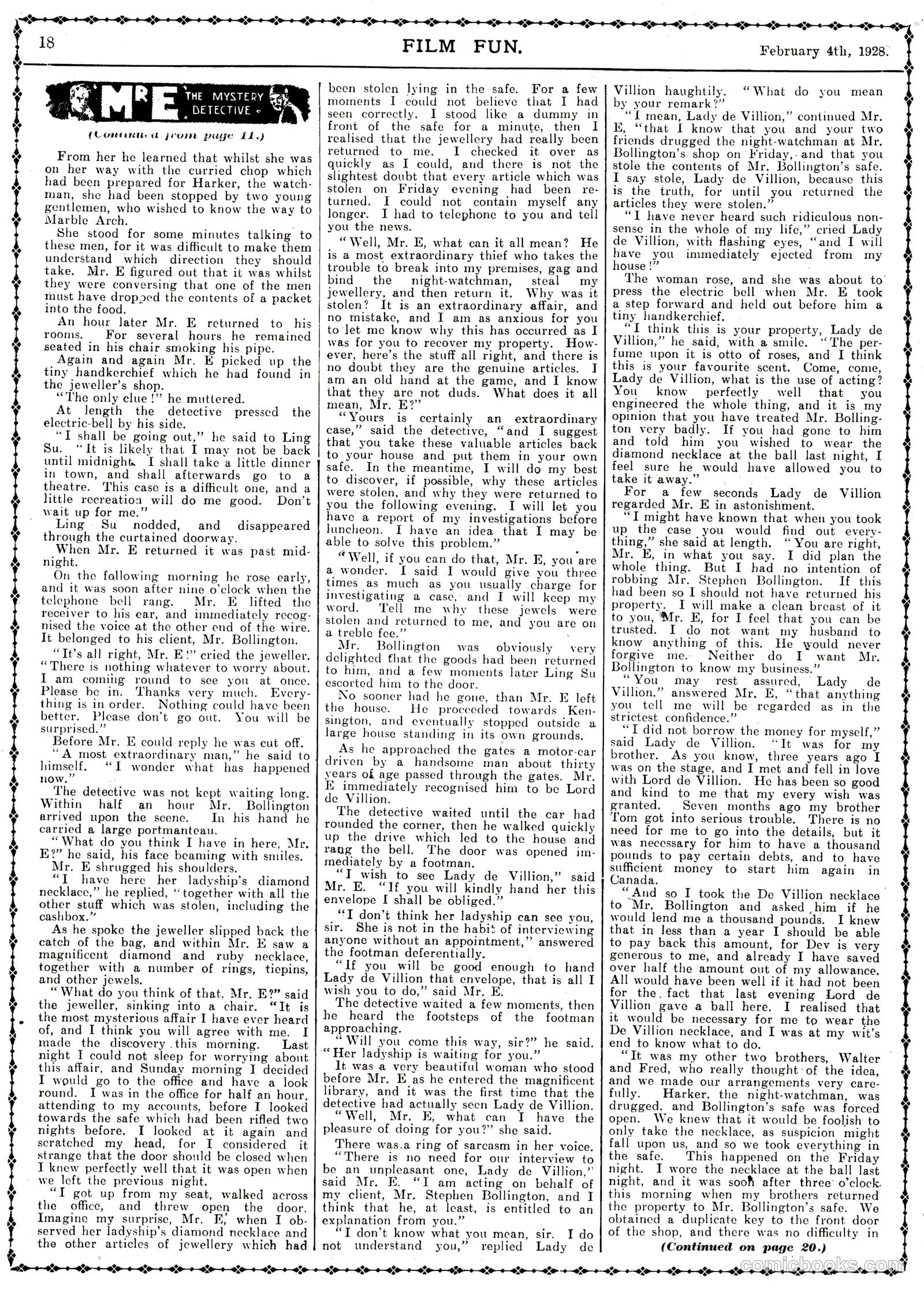 Film Fun #420 (1928) — page 17 of 23