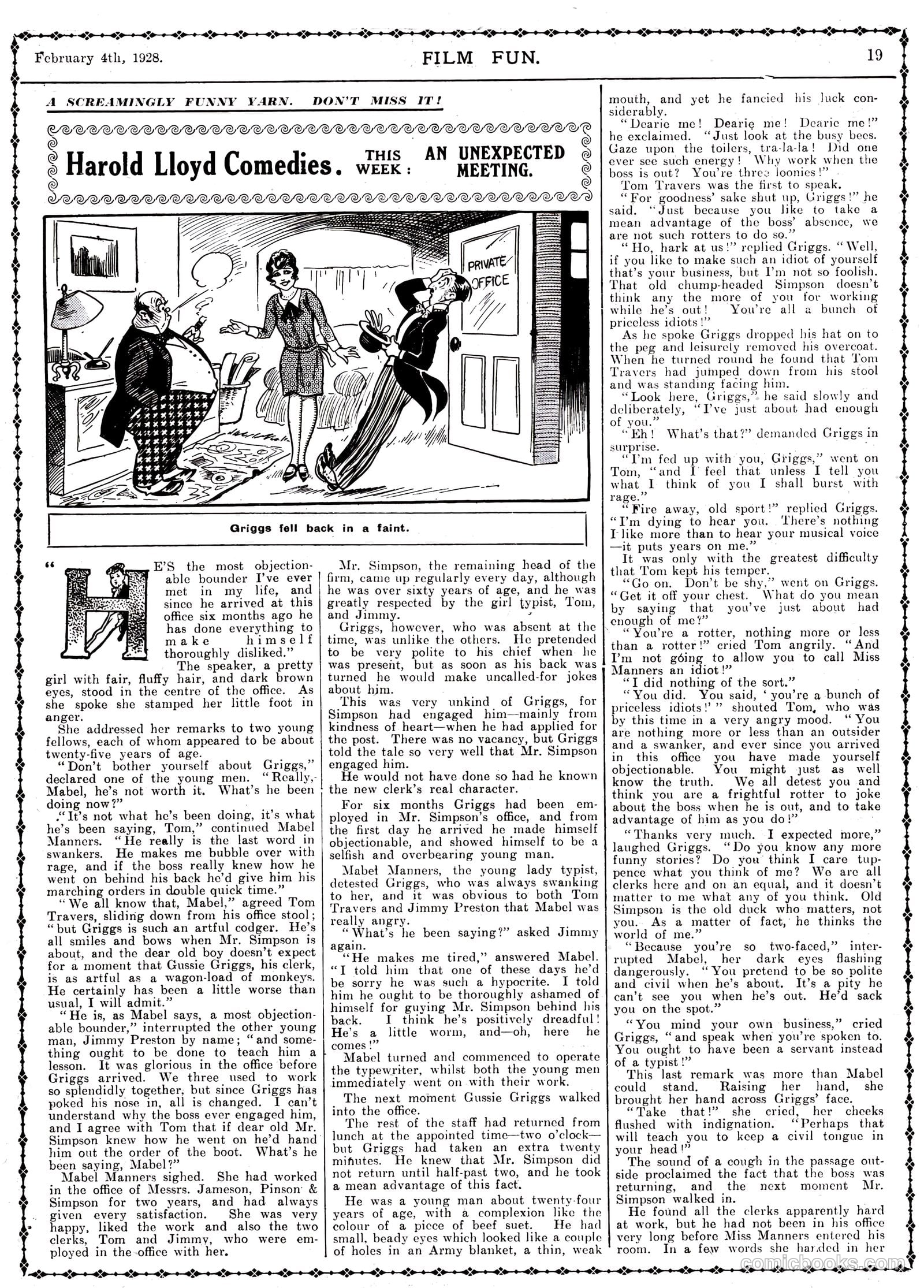 Film Fun #420 (1928) — page 18 of 23