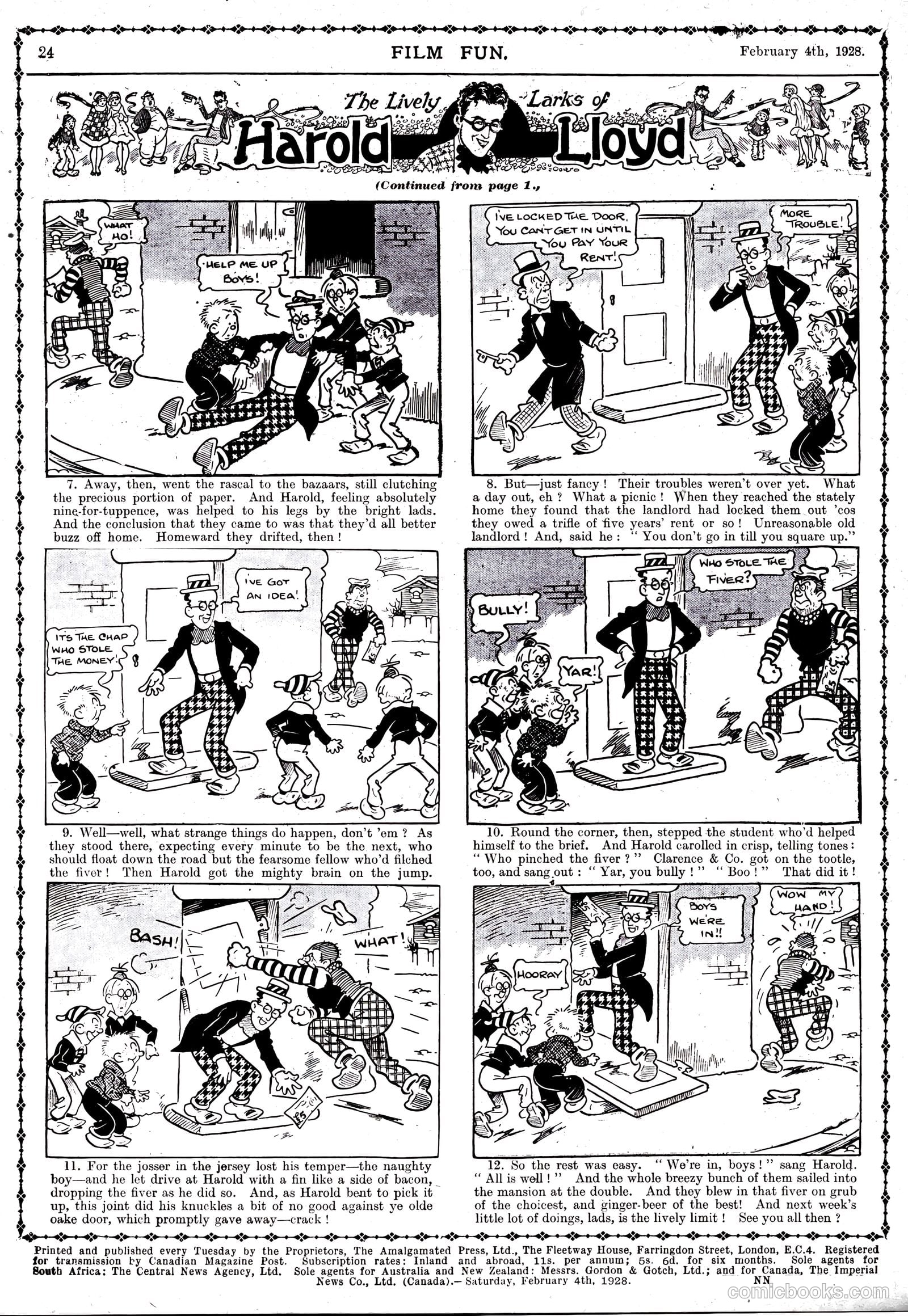 Film Fun #420 (1928) — page 23 of 23