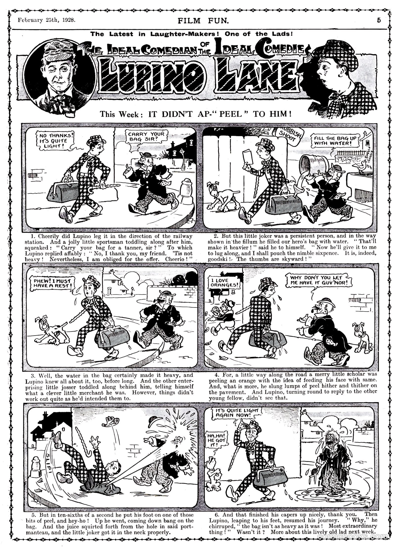 Film Fun #423 (1928) — page 5 of 23