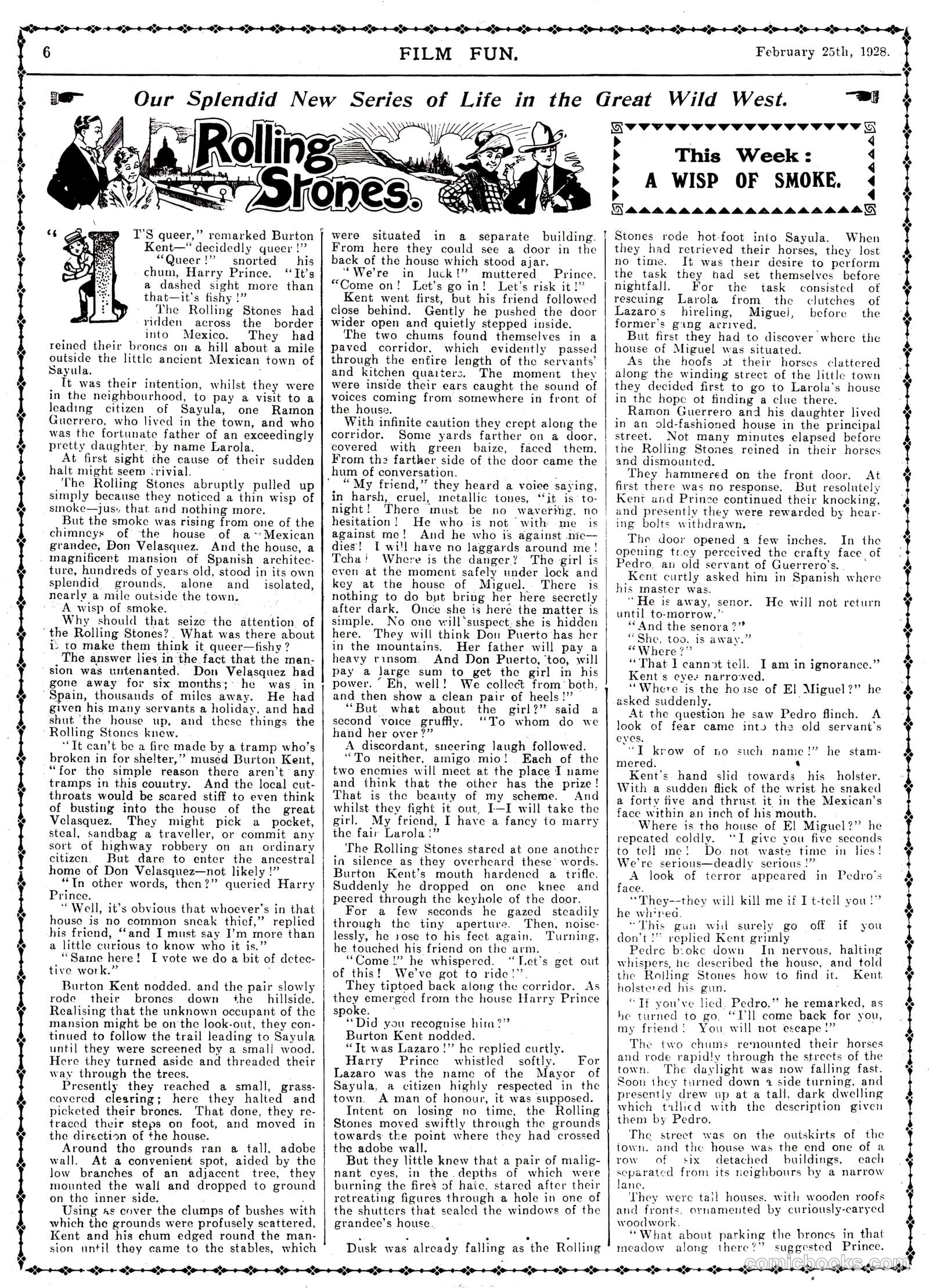 Film Fun #423 (1928) — page 6 of 23