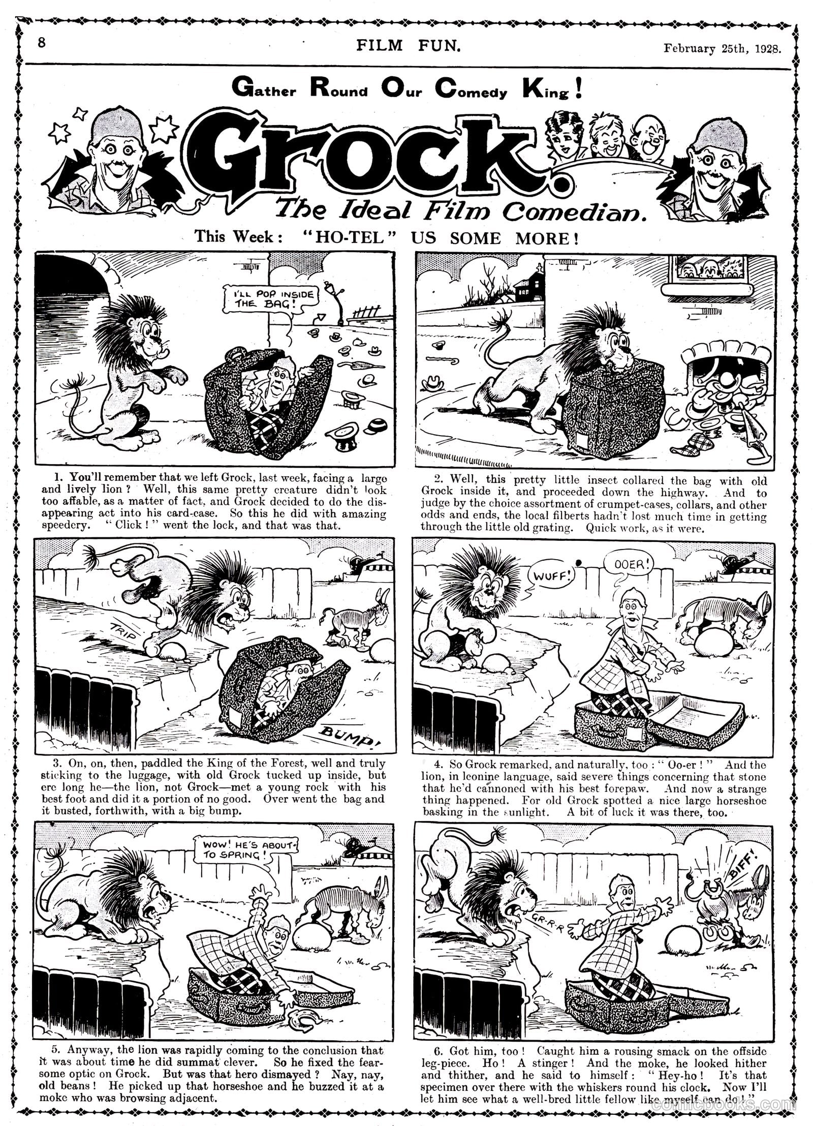 Film Fun #423 (1928) — page 8 of 23