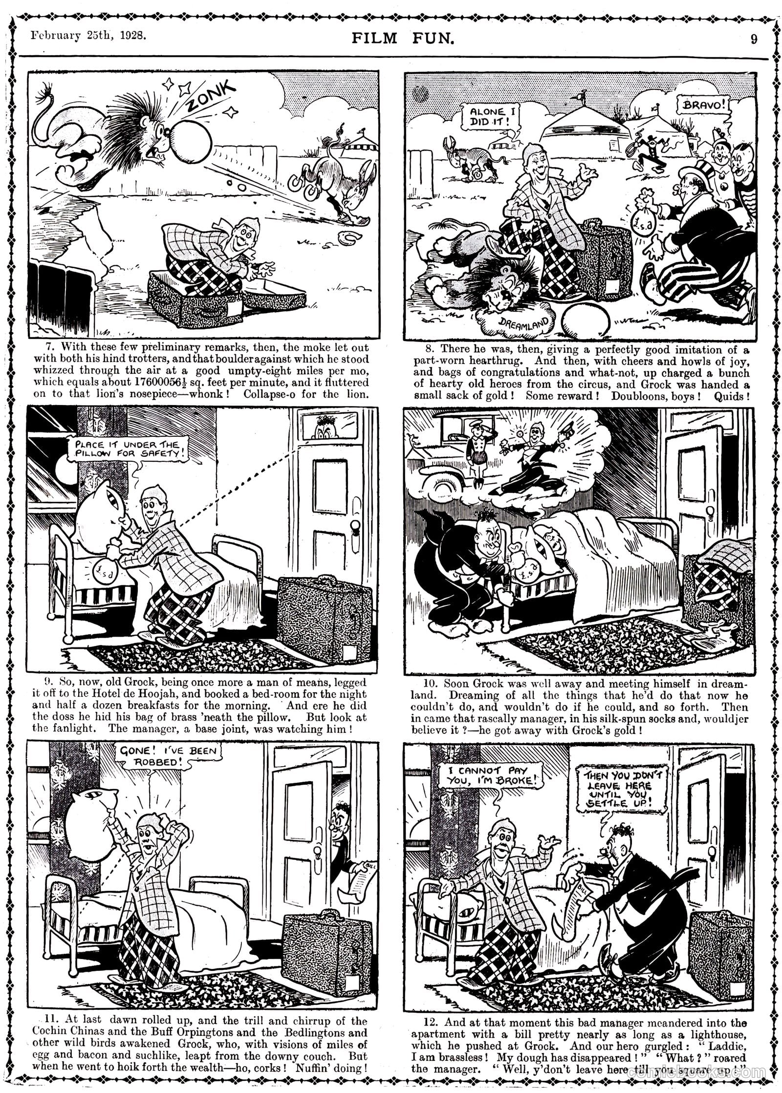 Film Fun #423 (1928) — page 9 of 23