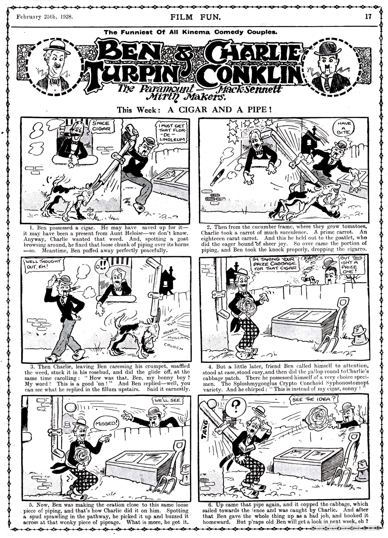 Film Fun #423 (1928) — page 16 of 23