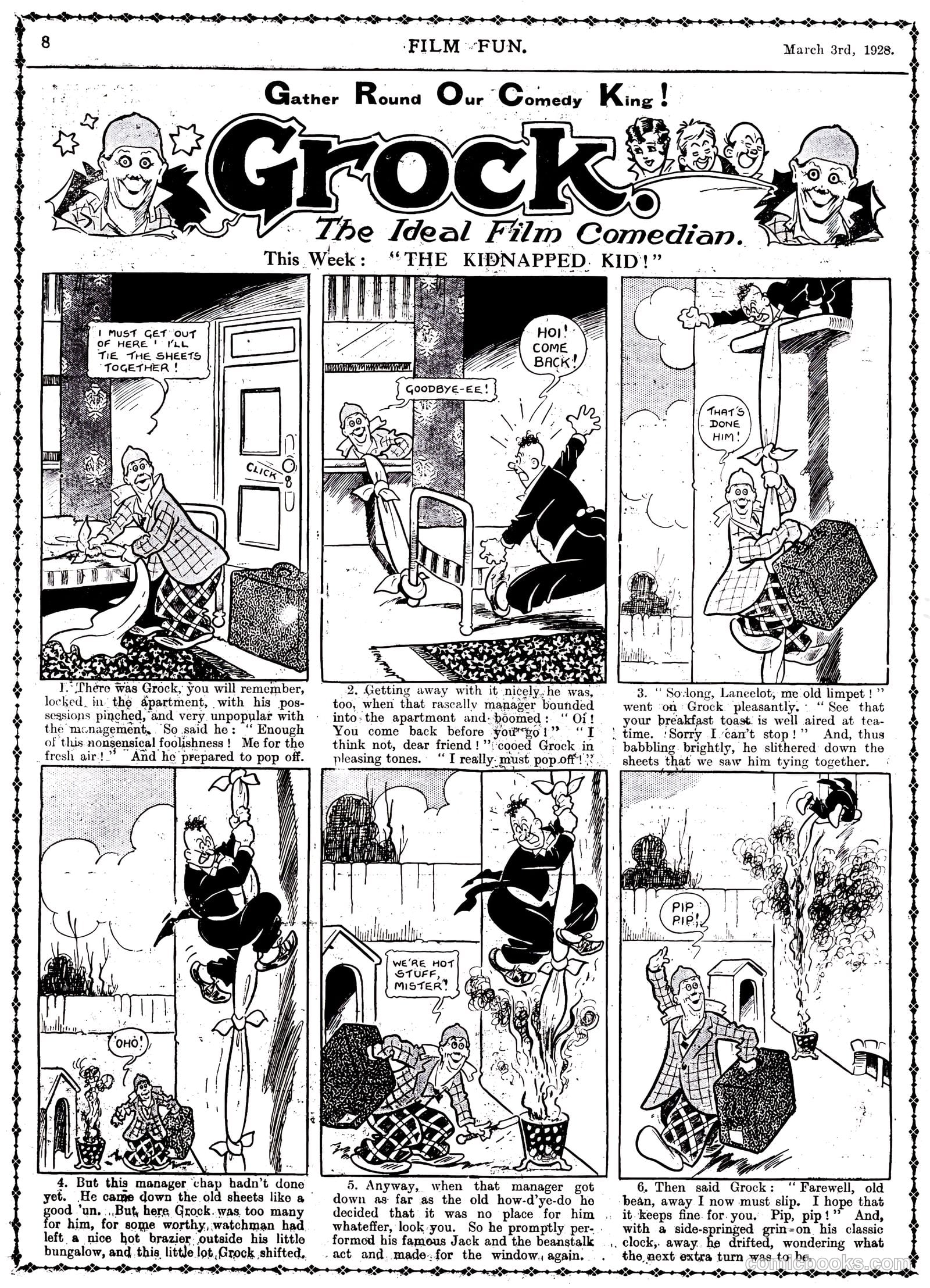 Film Fun #424 (1928) — page 8 of 23