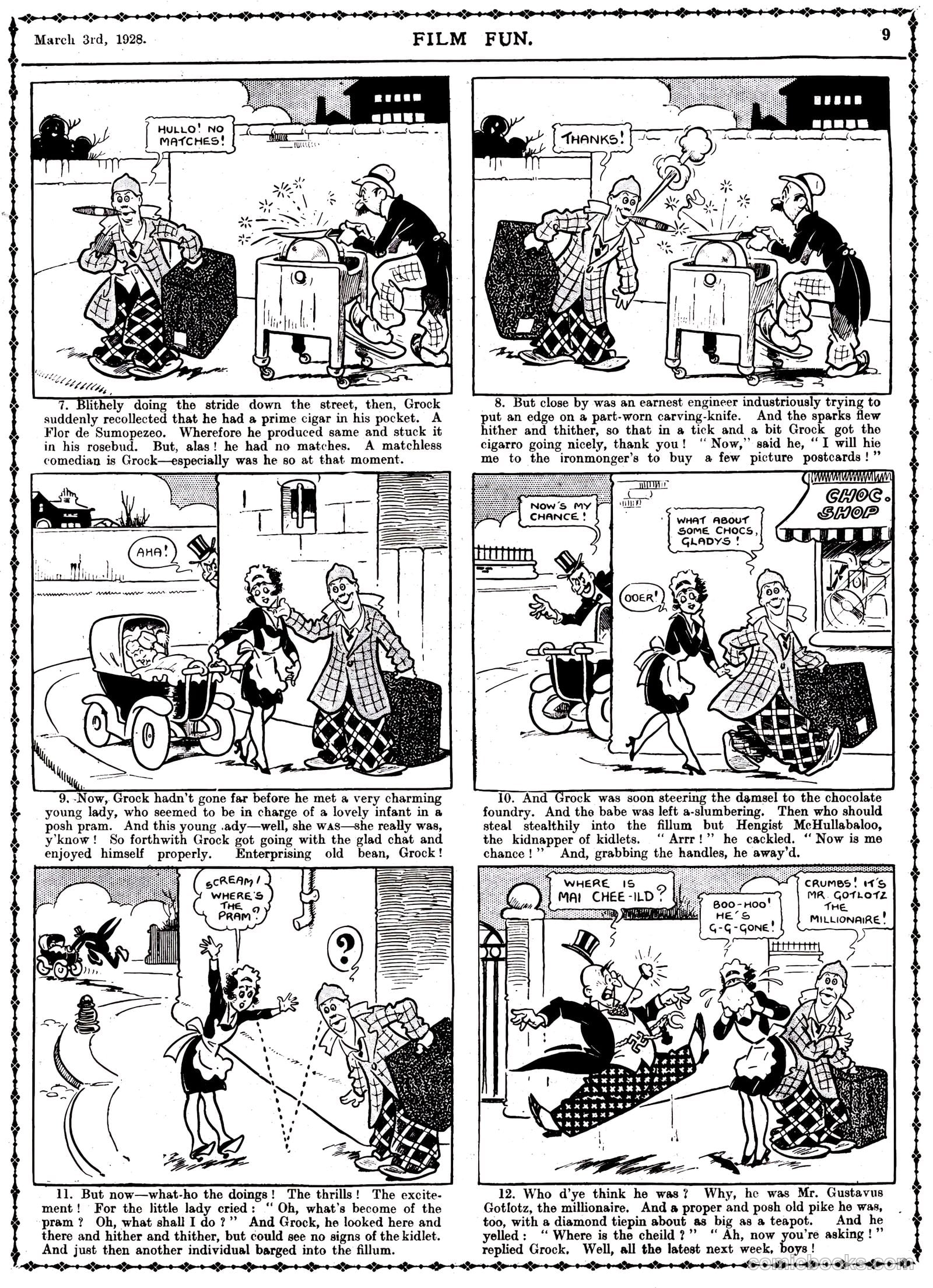 Film Fun #424 (1928) — page 9 of 23