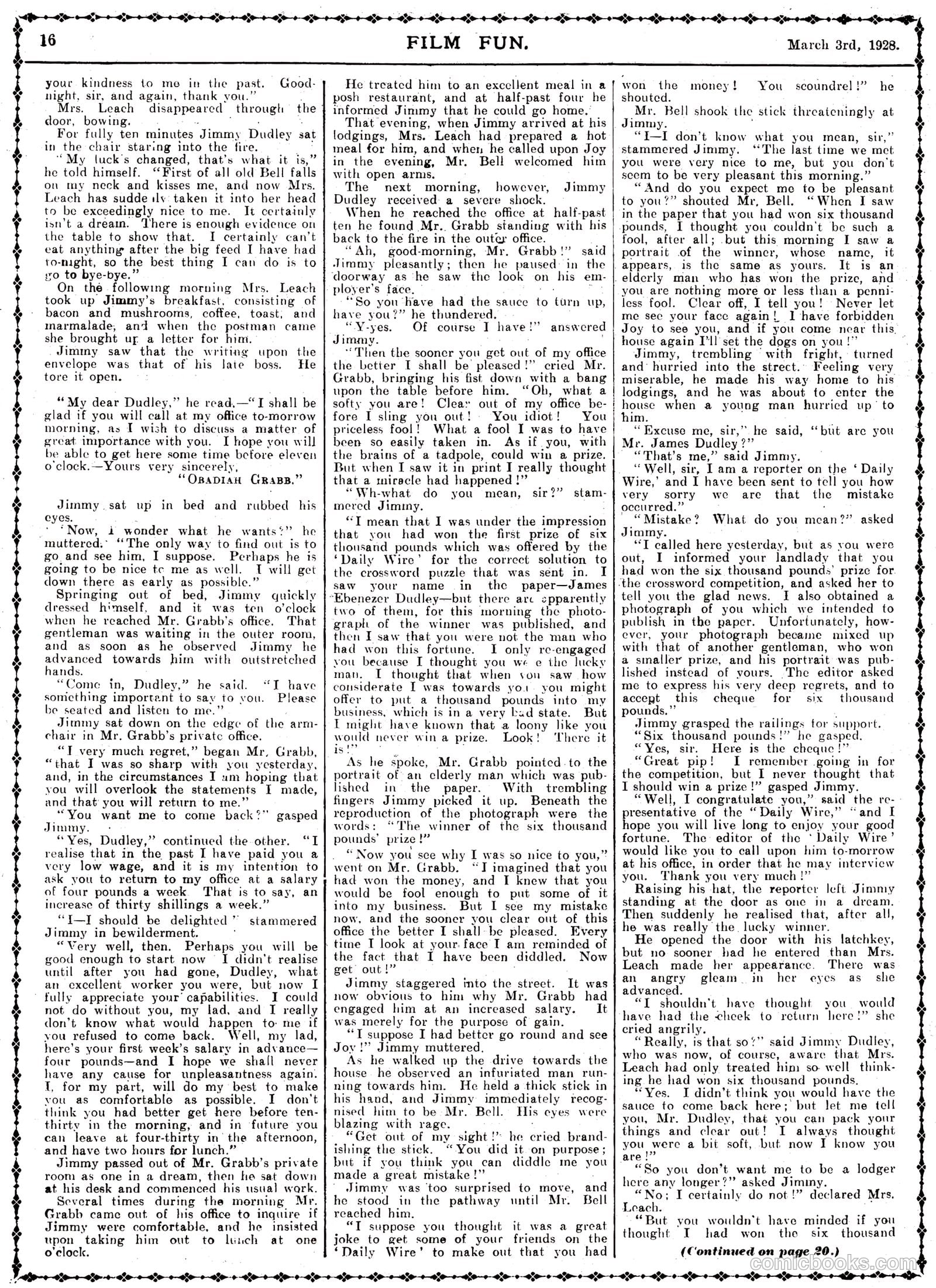 Film Fun #424 (1928) — page 15 of 23