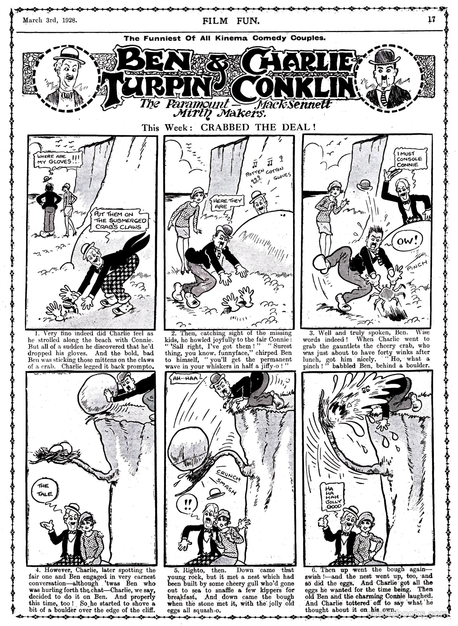 Film Fun #424 (1928) — page 16 of 23