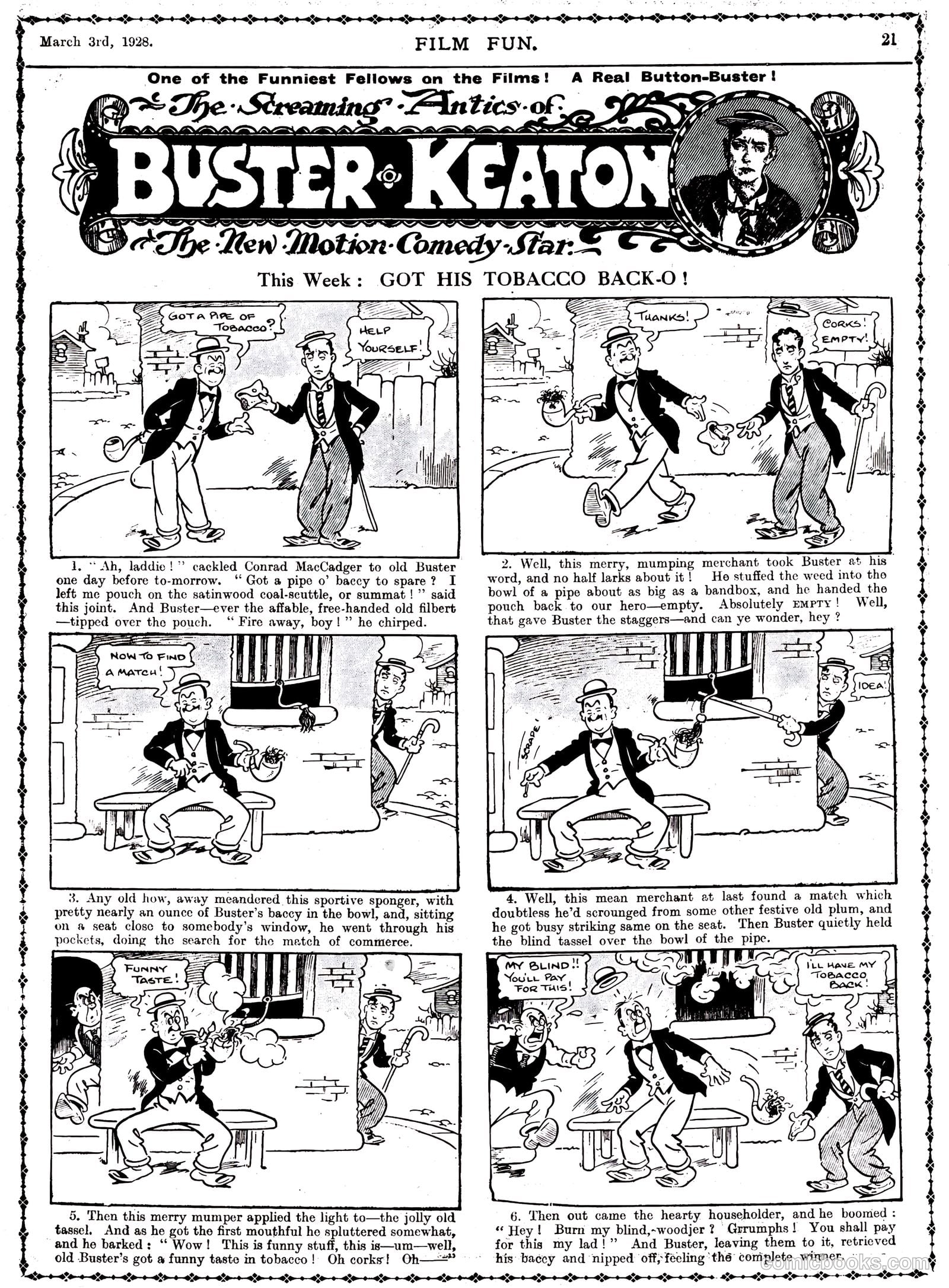 Film Fun #424 (1928) — page 20 of 23
