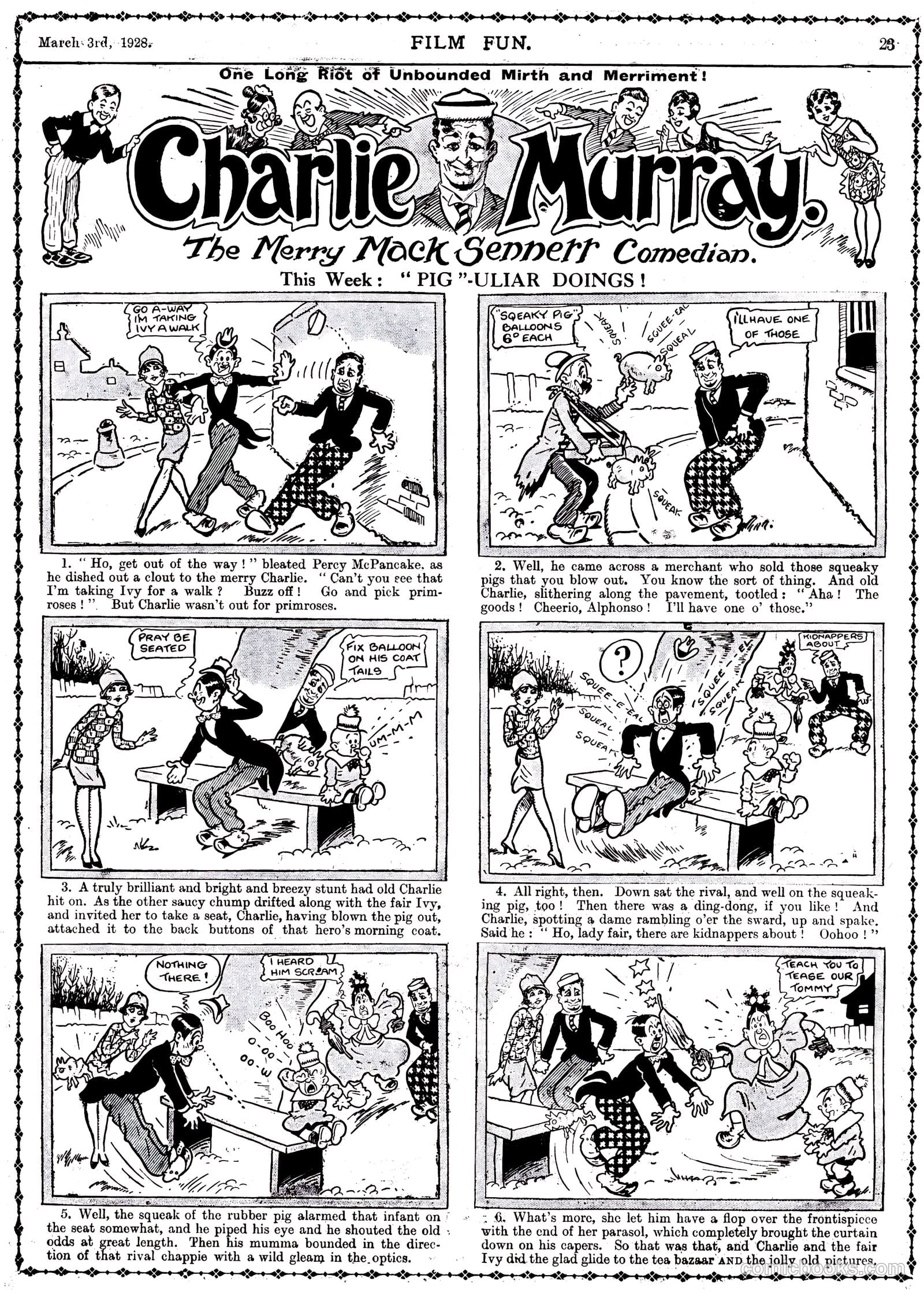 Film Fun #424 (1928) — page 22 of 23