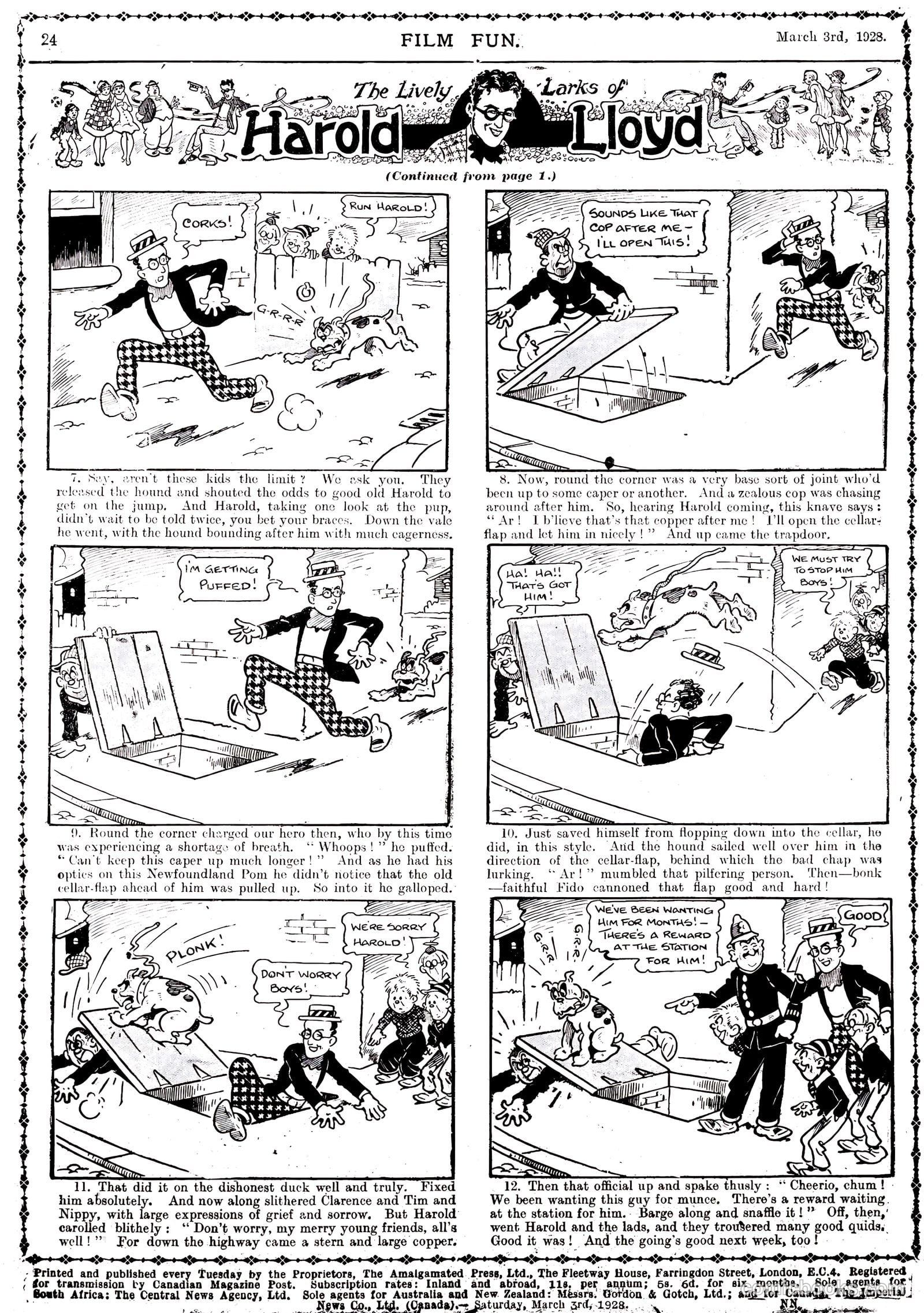 Film Fun #424 (1928) — page 23 of 23