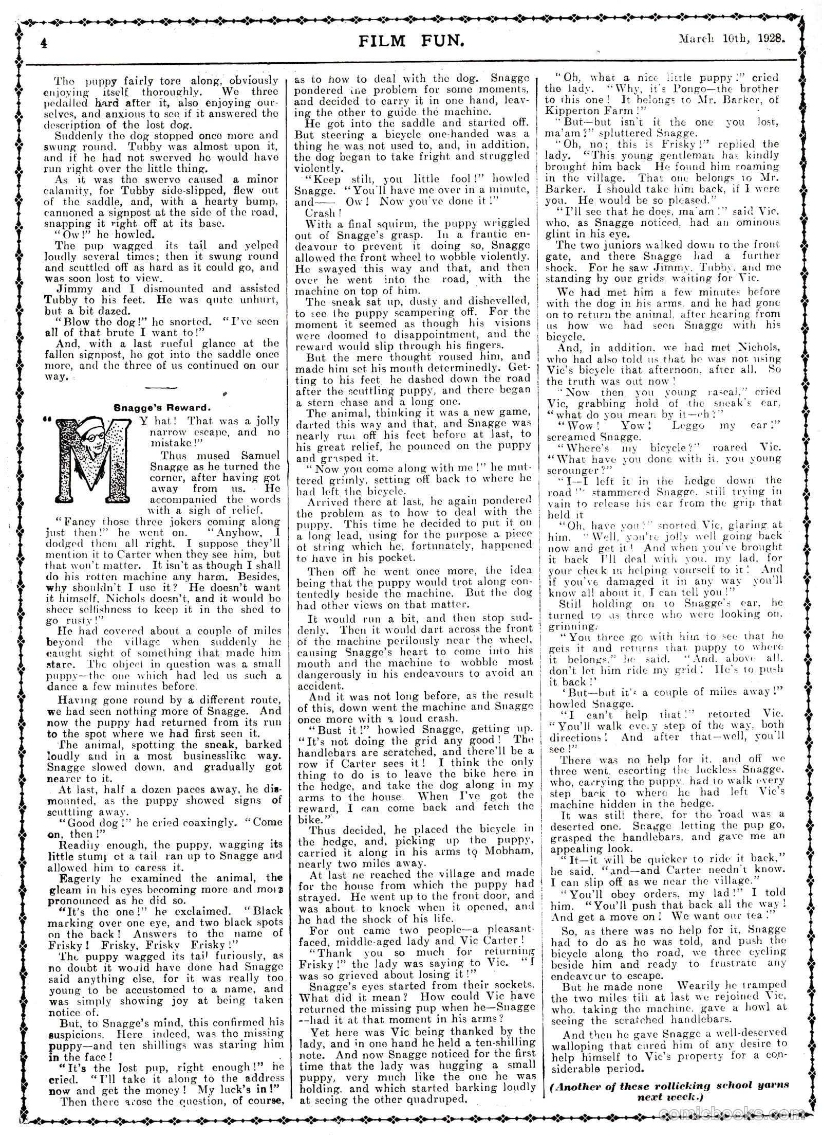 Film Fun #425 (1928) — page 4 of 23
