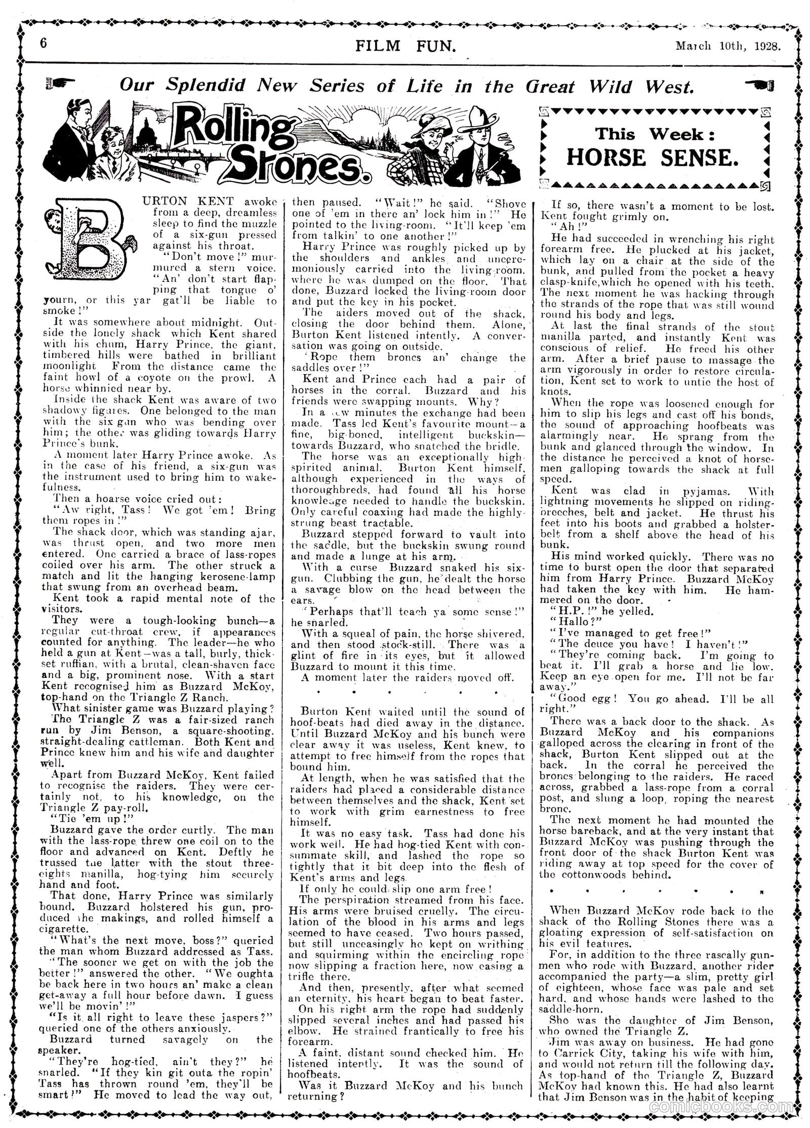Film Fun #425 (1928) — page 6 of 23