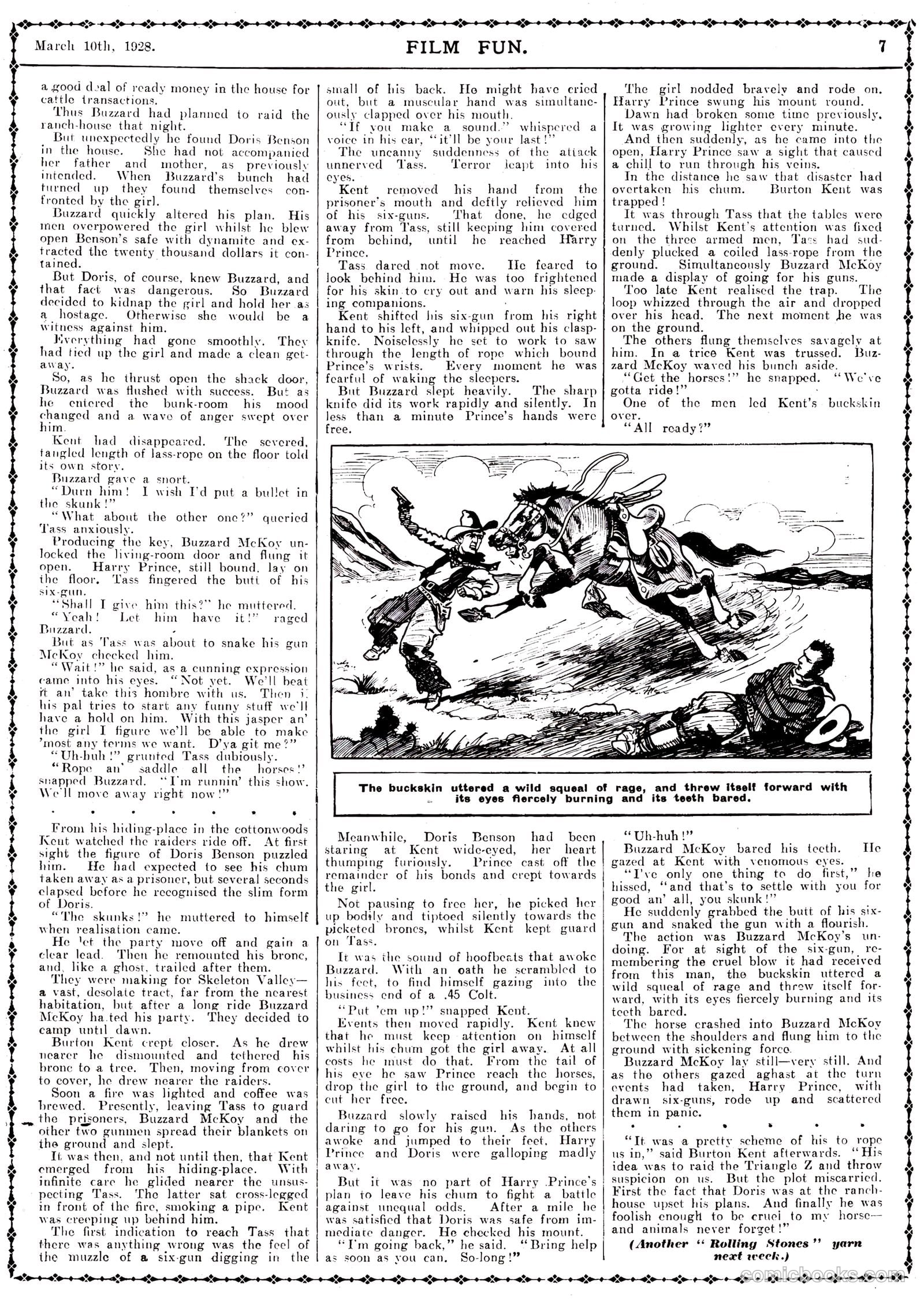 Film Fun #425 (1928) — page 7 of 23