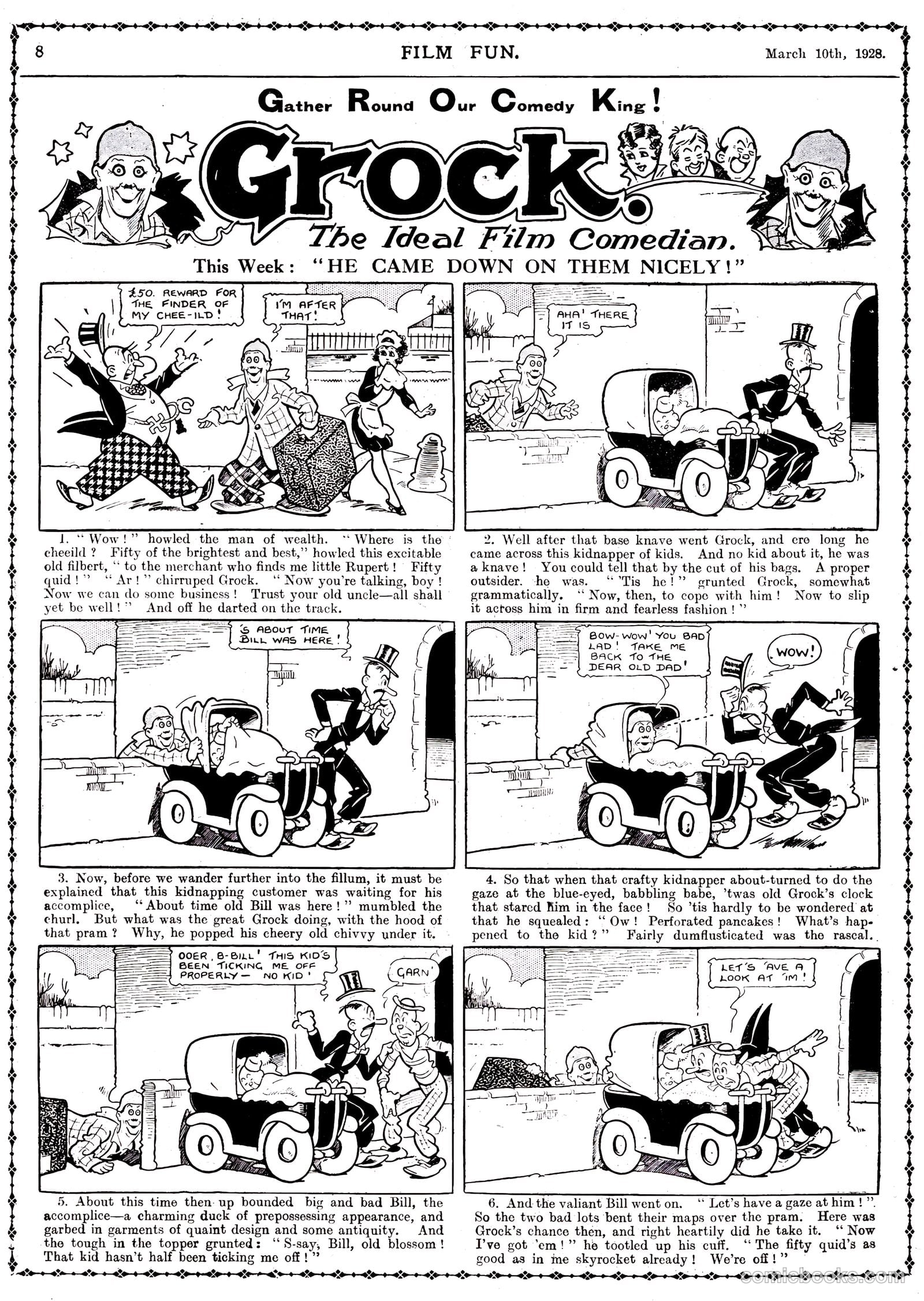 Film Fun #425 (1928) — page 8 of 23