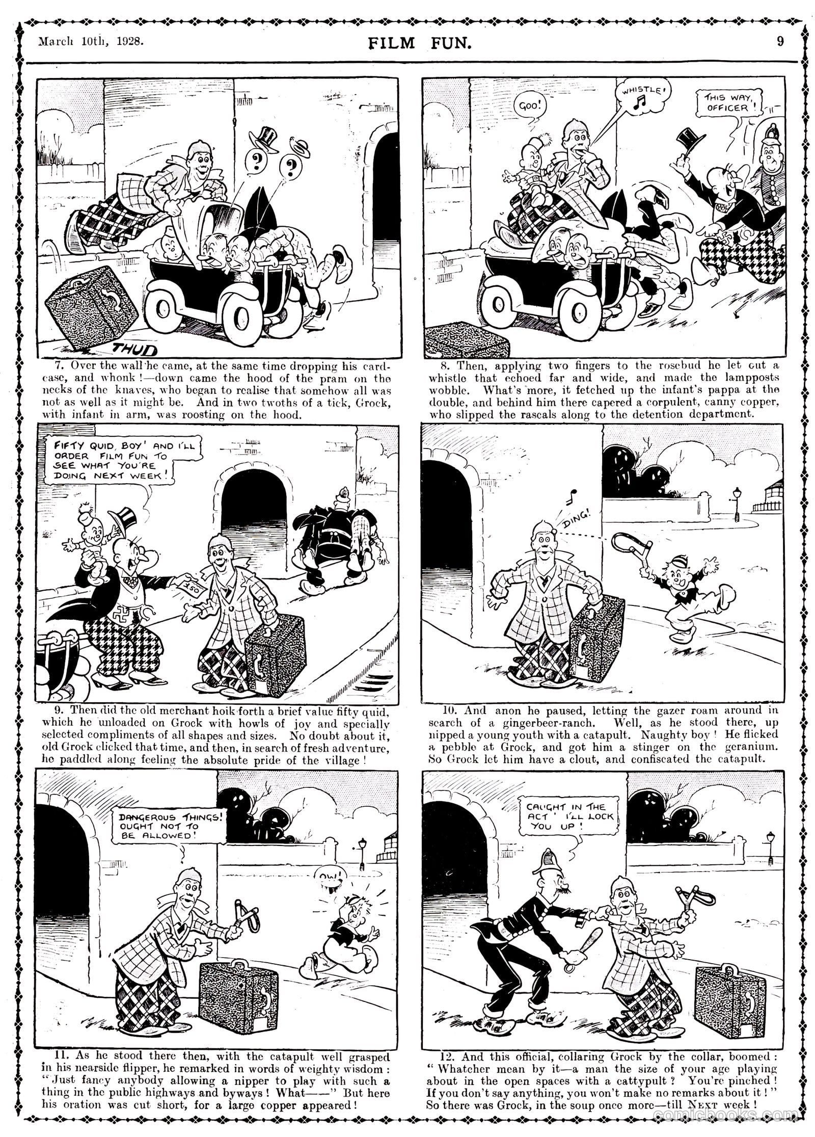 Film Fun #425 (1928) — page 9 of 23