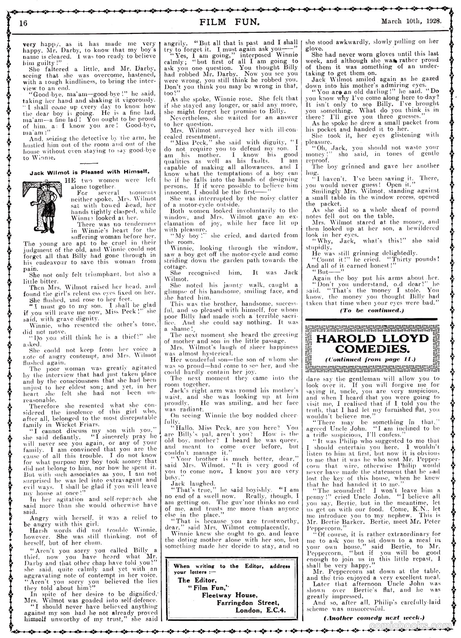 Film Fun #425 (1928) — page 15 of 23