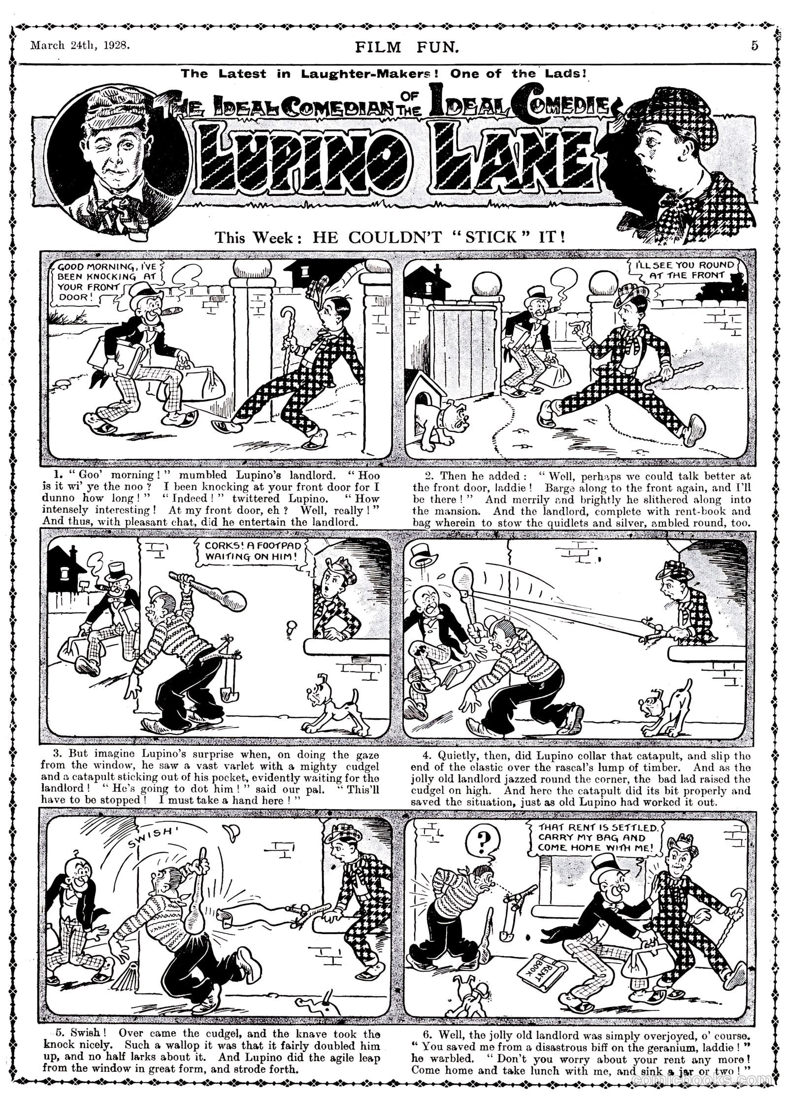 Film Fun #427 (1928) — page 5 of 23