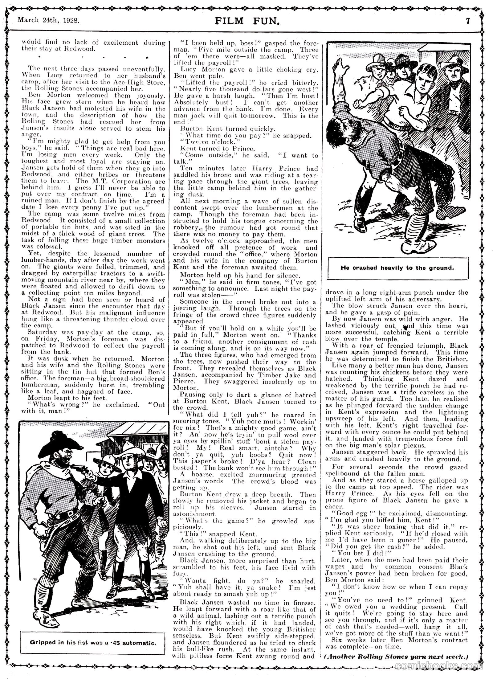 Film Fun #427 (1928) — page 7 of 23