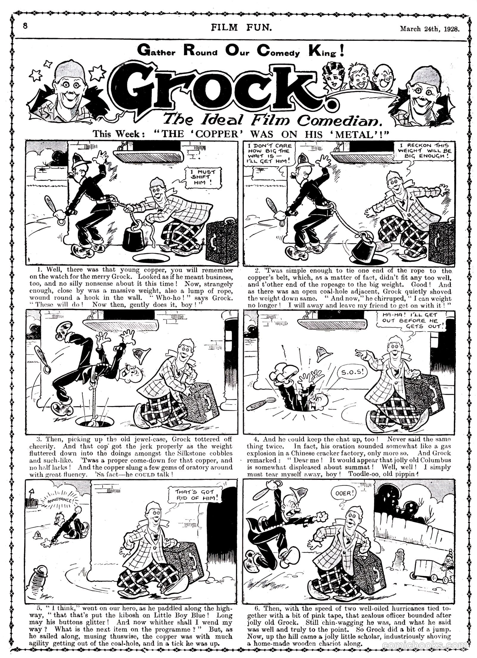 Film Fun #427 (1928) — page 8 of 23