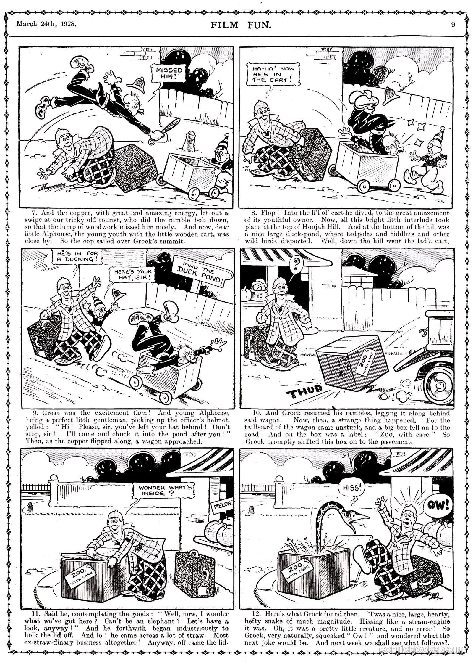 Film Fun #427 (1928) — page 9 of 23
