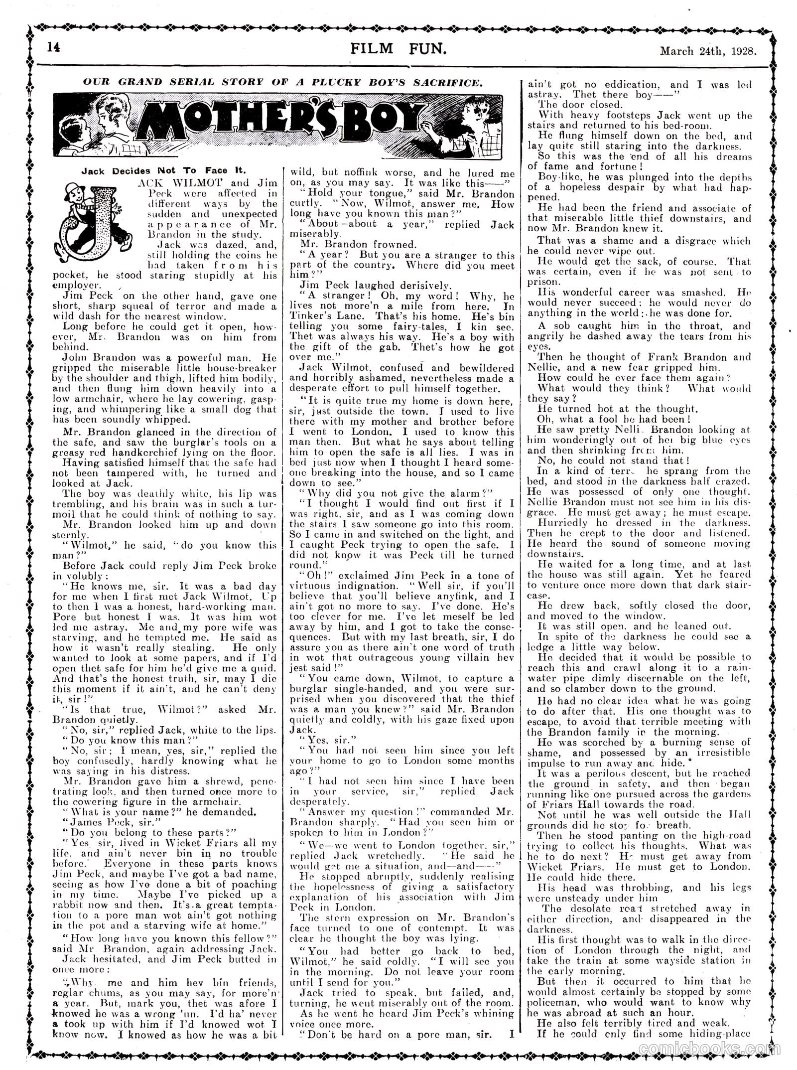 Film Fun #427 (1928) — page 13 of 23