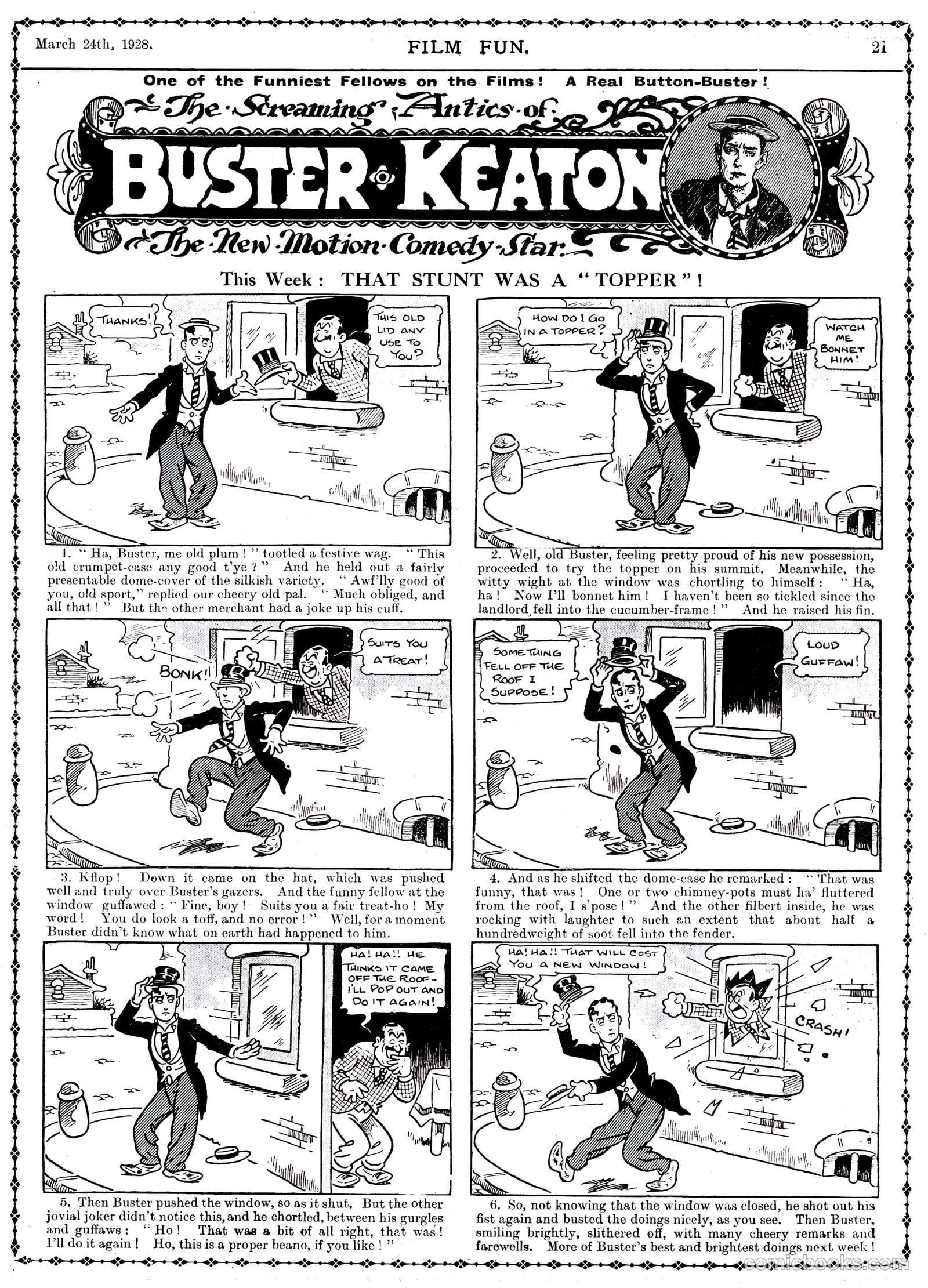 Film Fun #427 (1928) — page 20 of 23