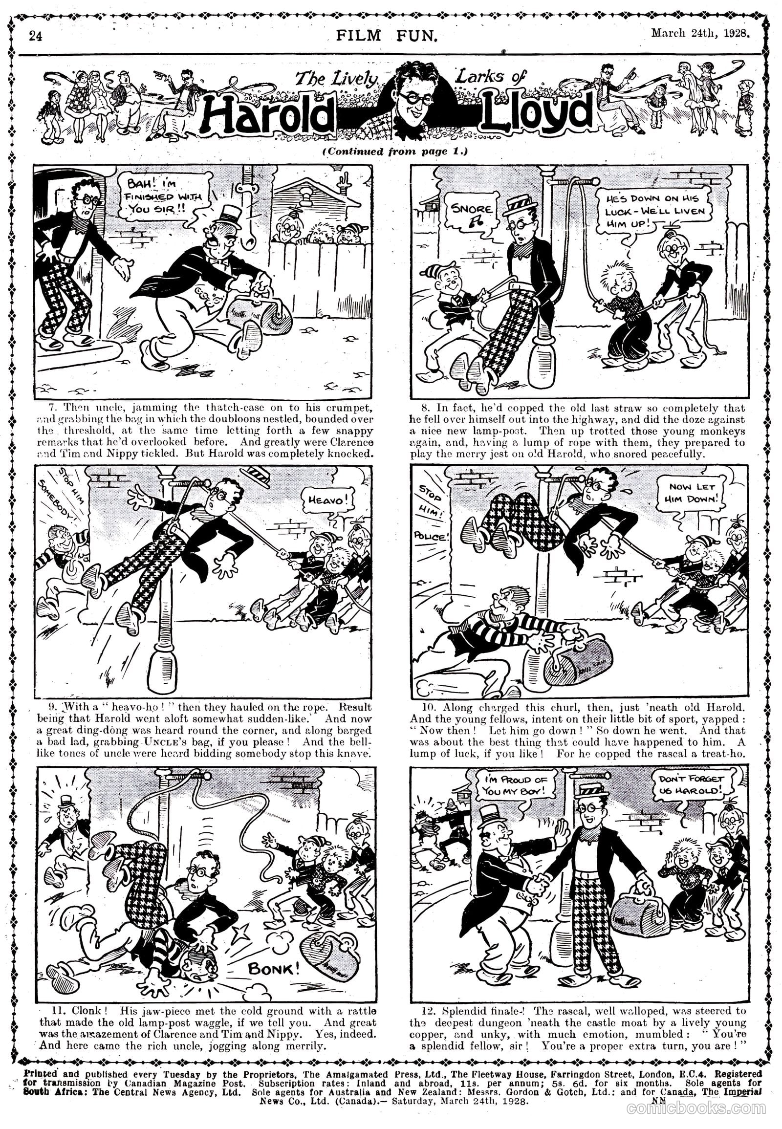 Film Fun #427 (1928) — page 23 of 23