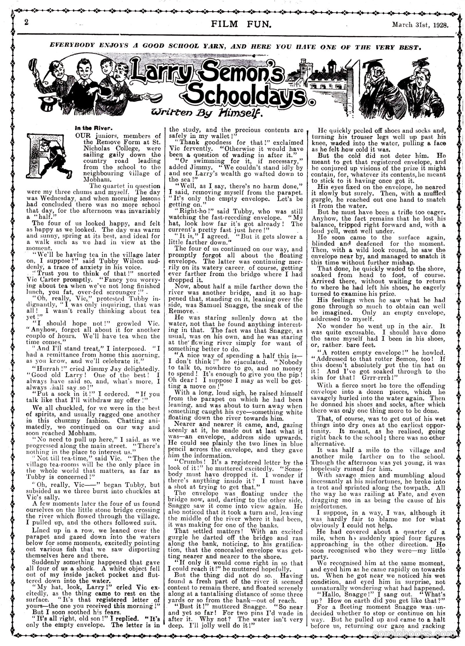 Film Fun #428 (1928) — page 2 of 23