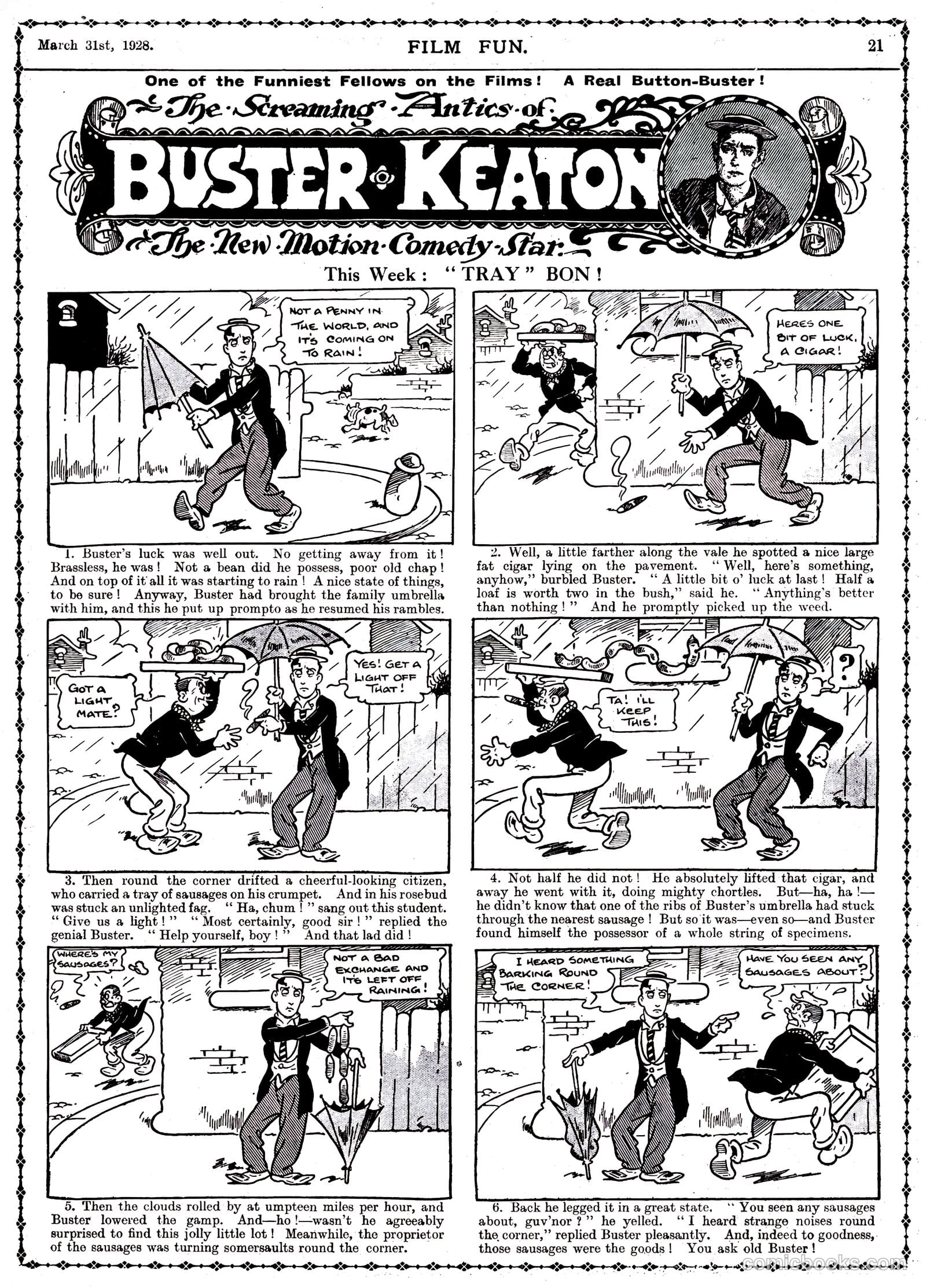 Film Fun #428 (1928) — page 20 of 23