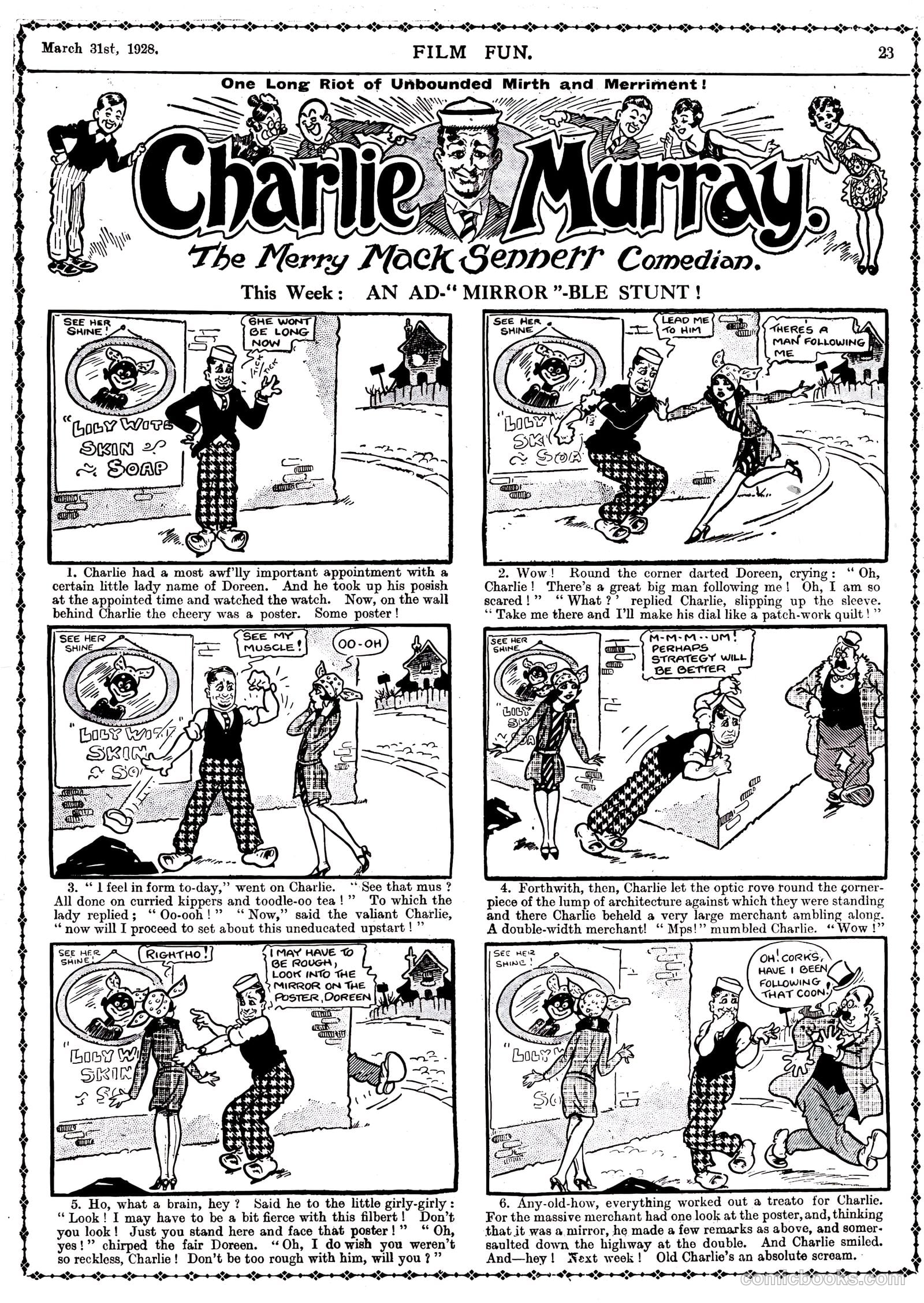 Film Fun #428 (1928) — page 22 of 23