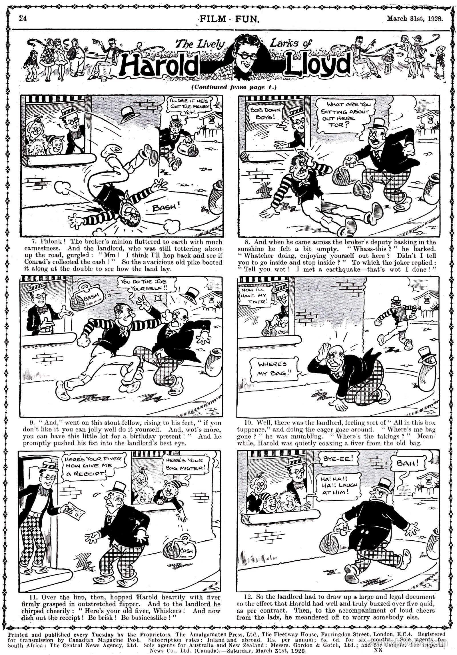 Film Fun #428 (1928) — page 23 of 23