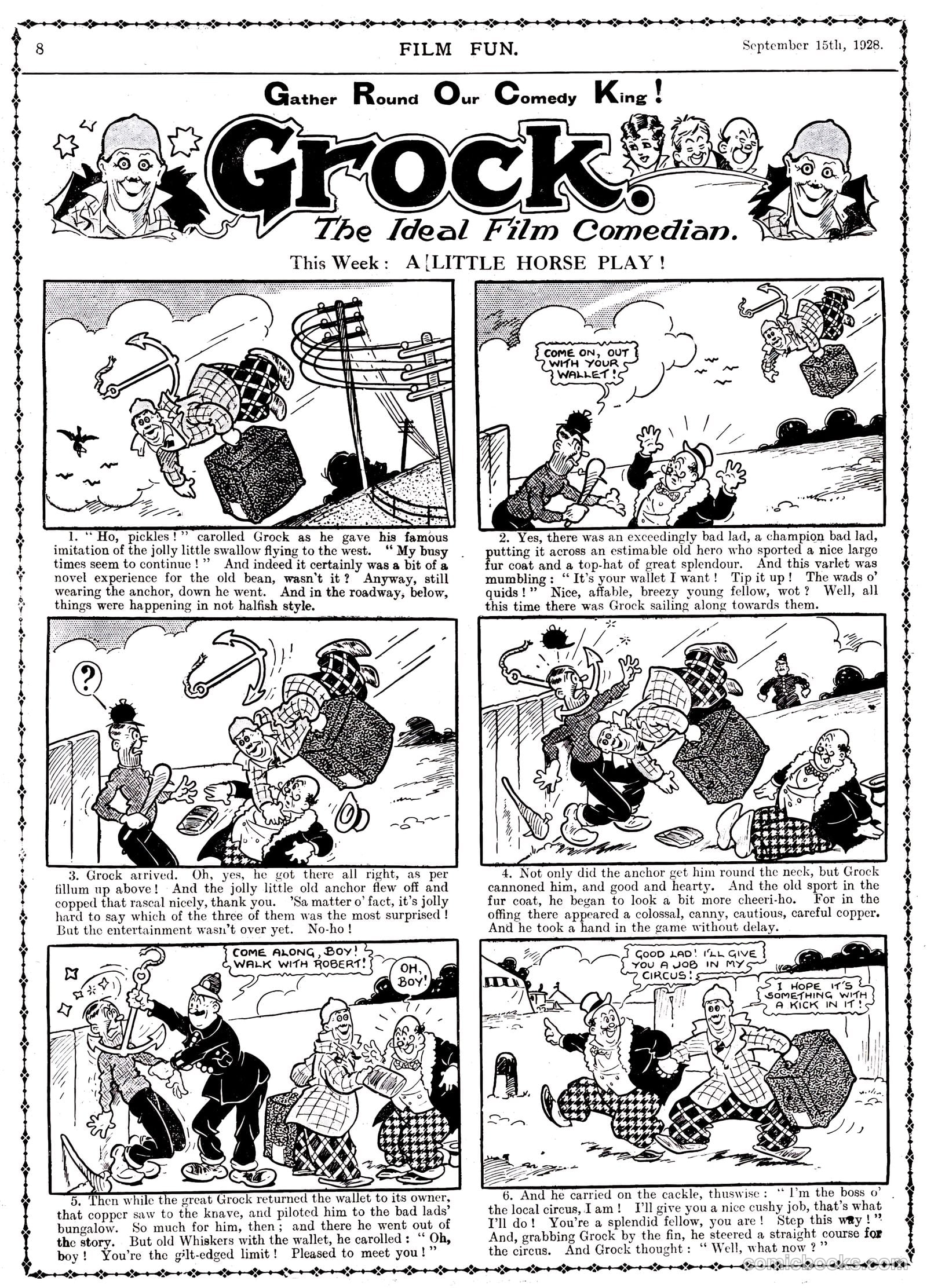 Film Fun #452 (1928) — page 8 of 23