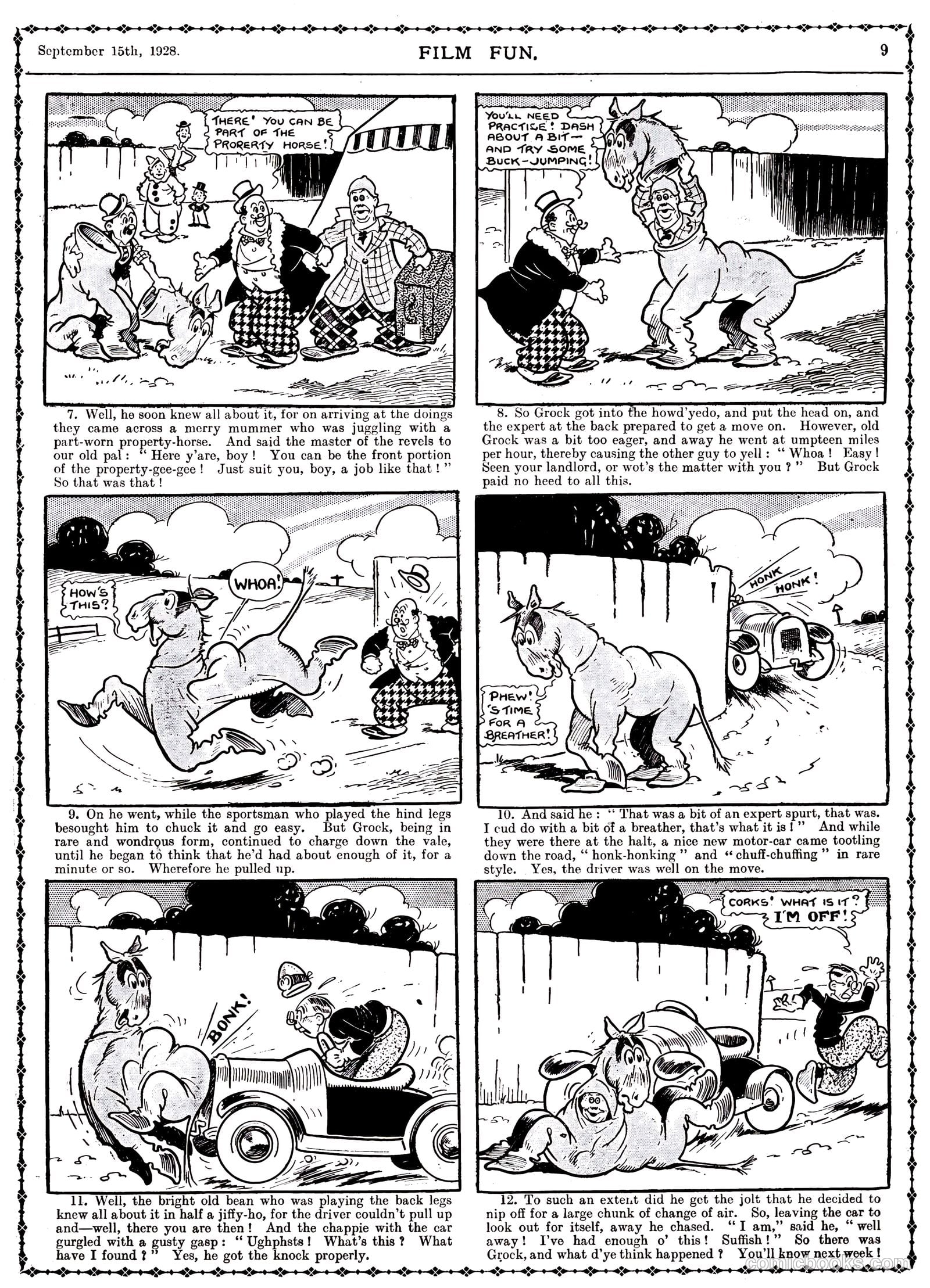 Film Fun #452 (1928) — page 9 of 23