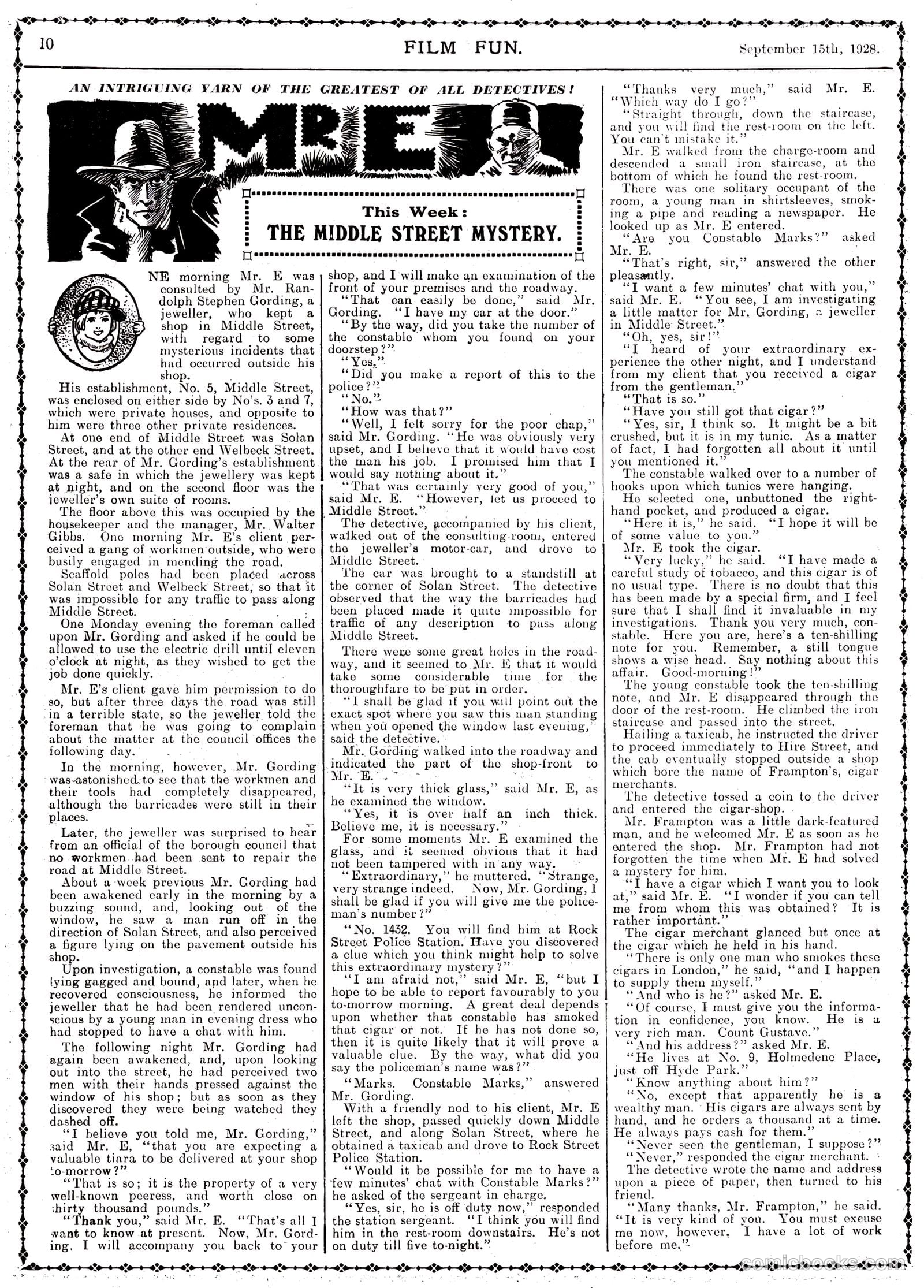 Film Fun #452 (1928) — page 10 of 23