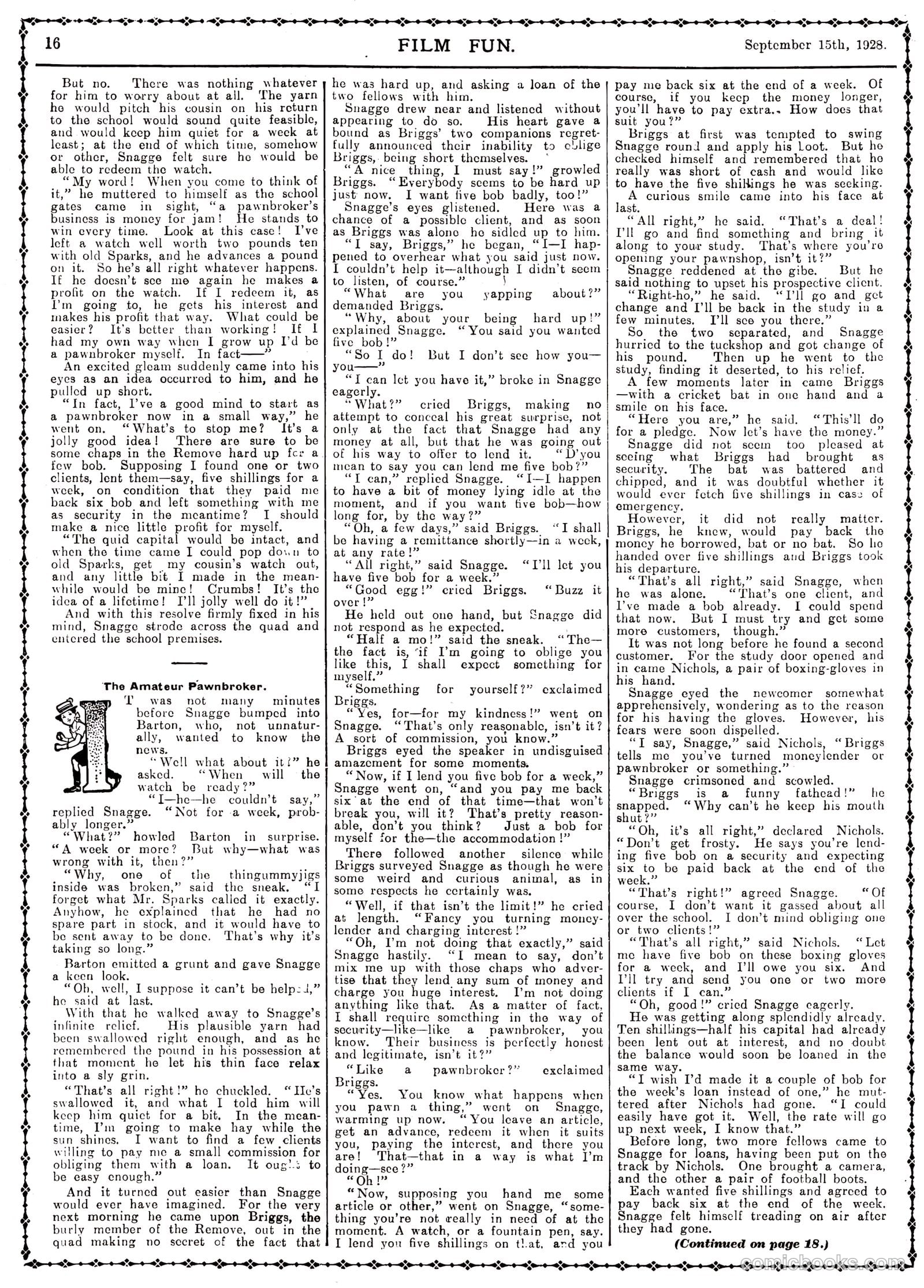 Film Fun #452 (1928) — page 15 of 23