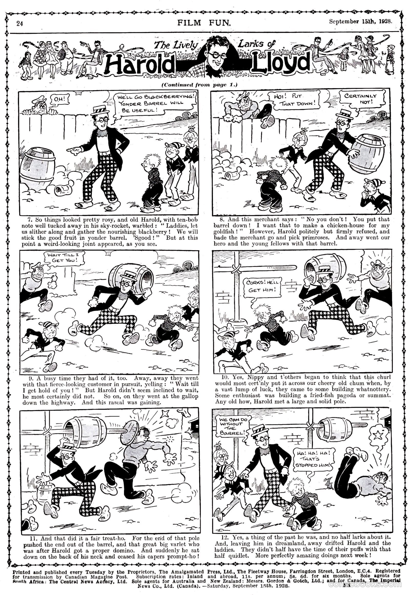 Film Fun #452 (1928) — page 23 of 23