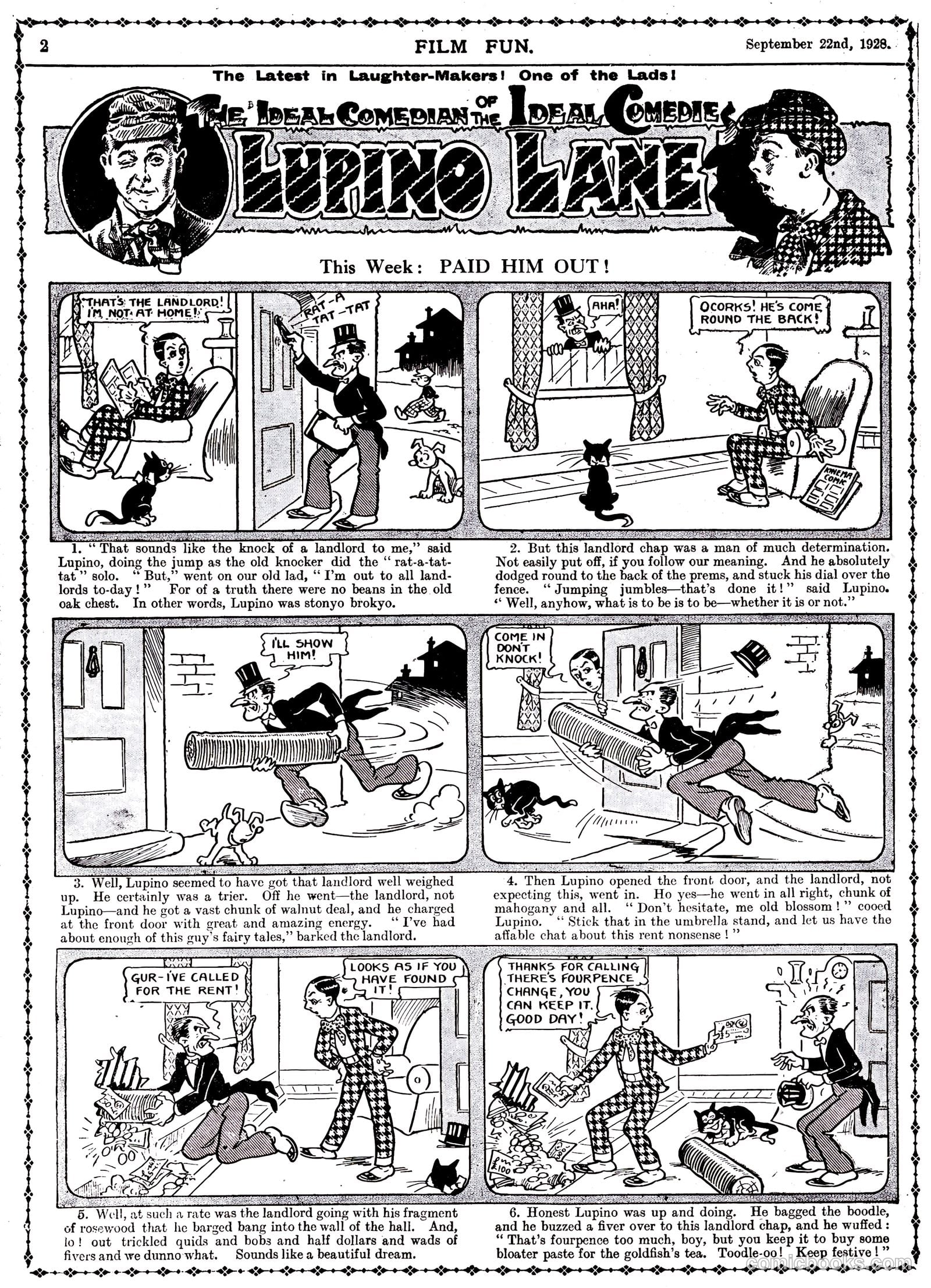 Film Fun #453 (1928) — page 2 of 23