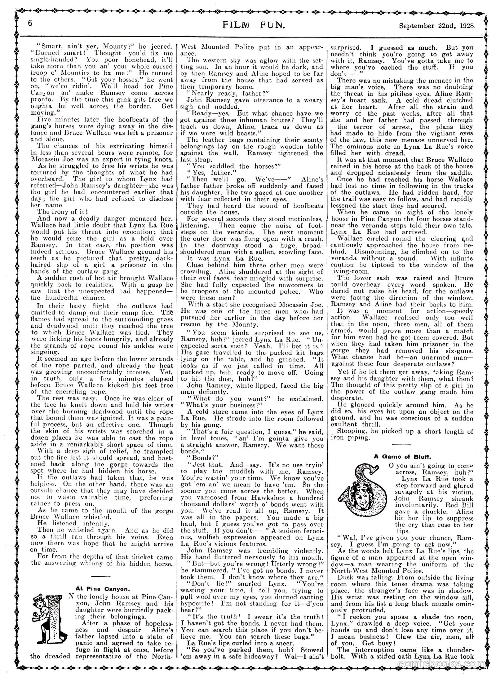 Film Fun #453 (1928) — page 6 of 23