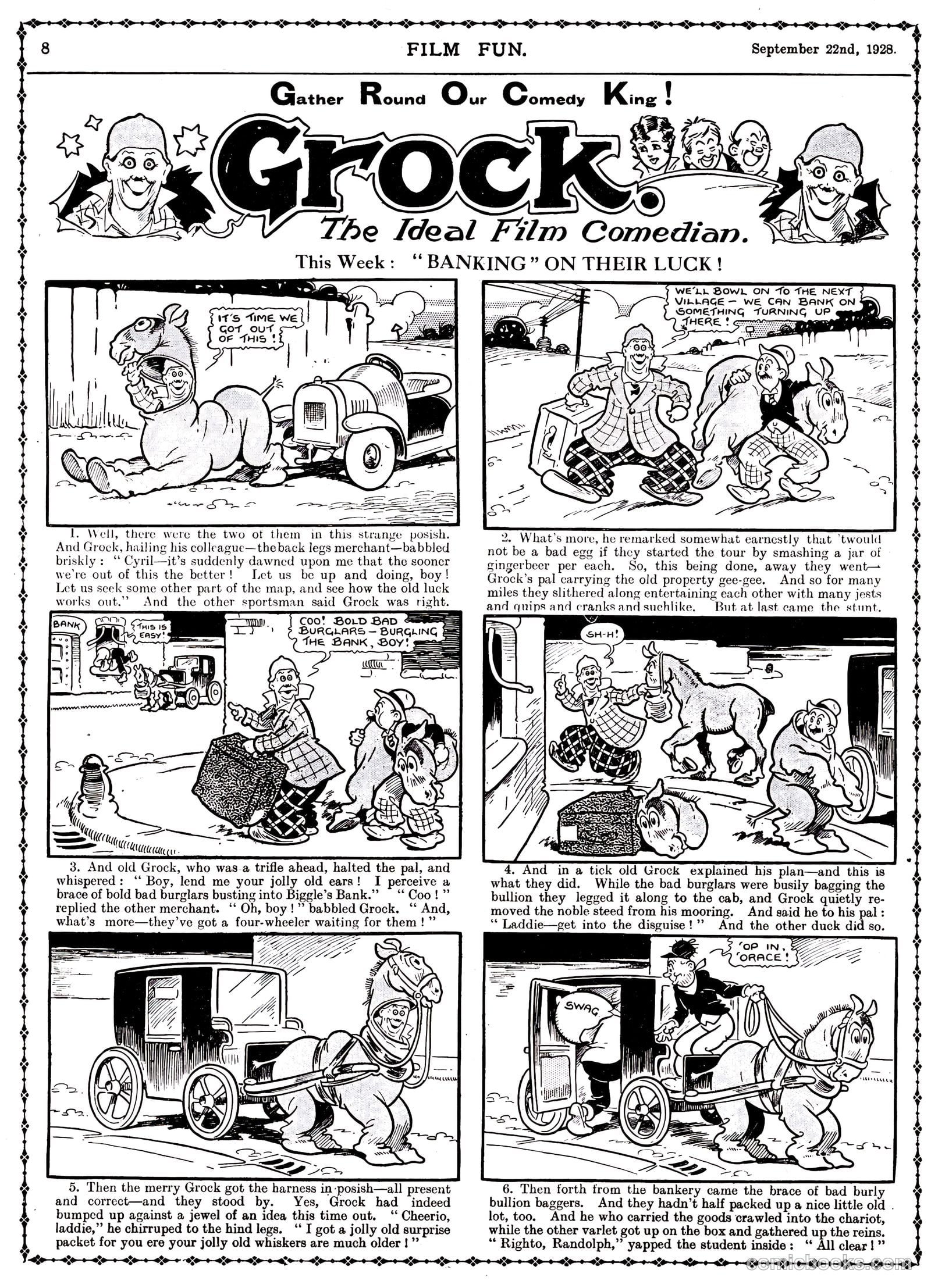 Film Fun #453 (1928) — page 8 of 23