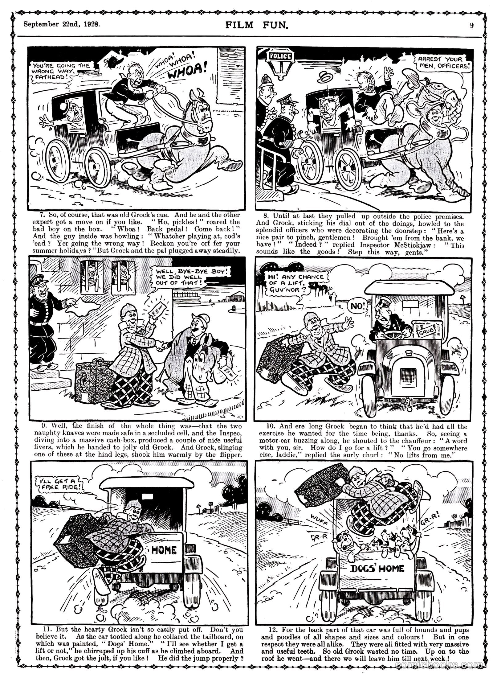 Film Fun #453 (1928) — page 9 of 23