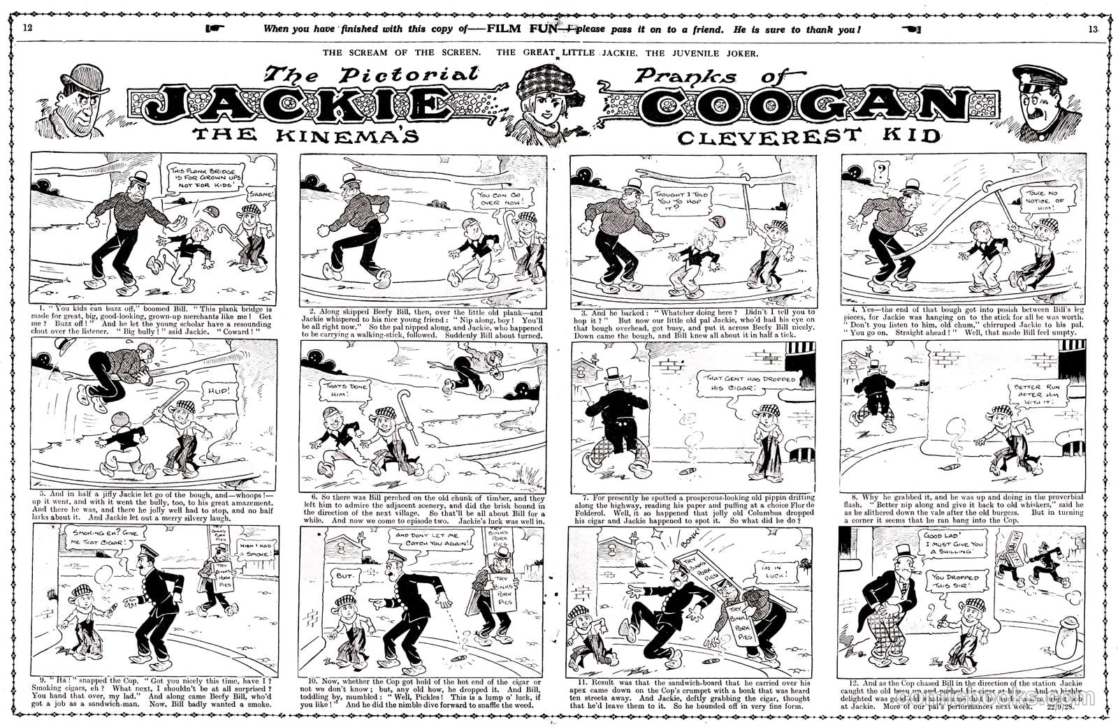 Film Fun #453 (1928) — page 12 of 23