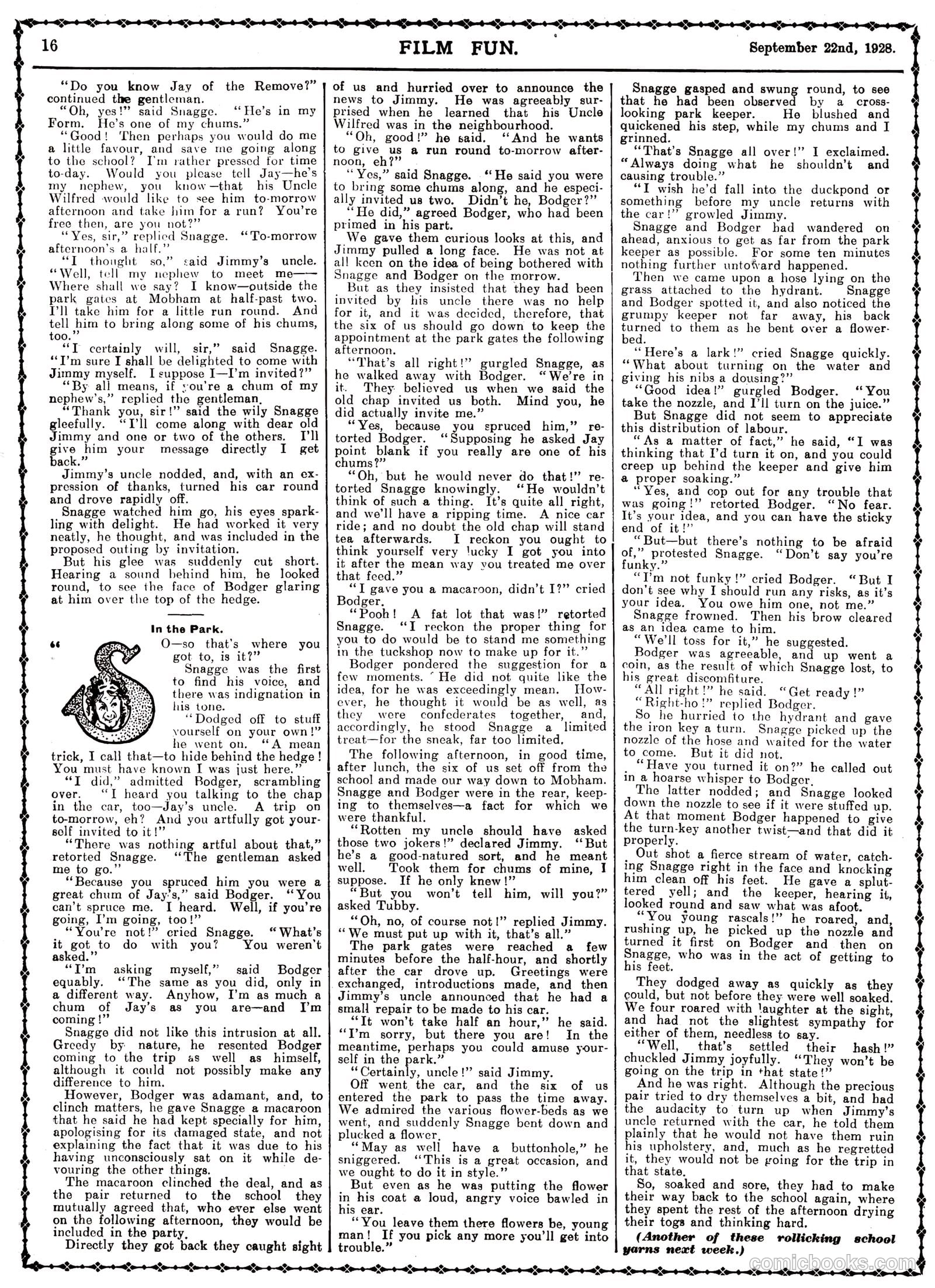 Film Fun #453 (1928) — page 15 of 23