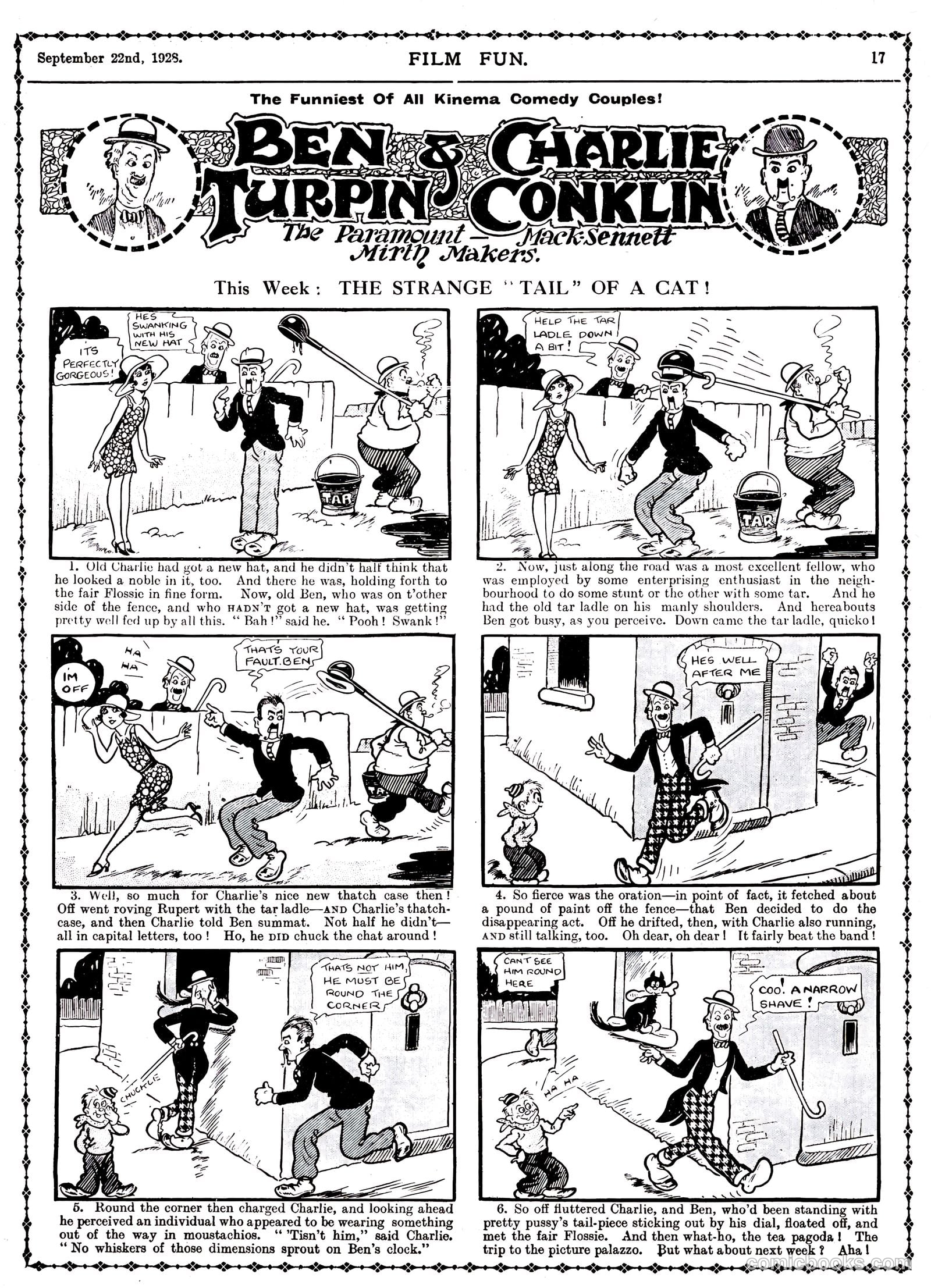 Film Fun #453 (1928) — page 16 of 23