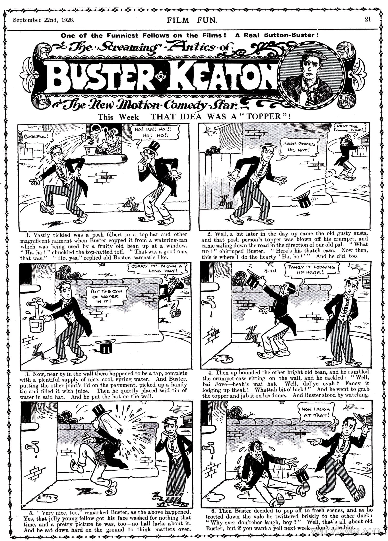 Film Fun #453 (1928) — page 20 of 23