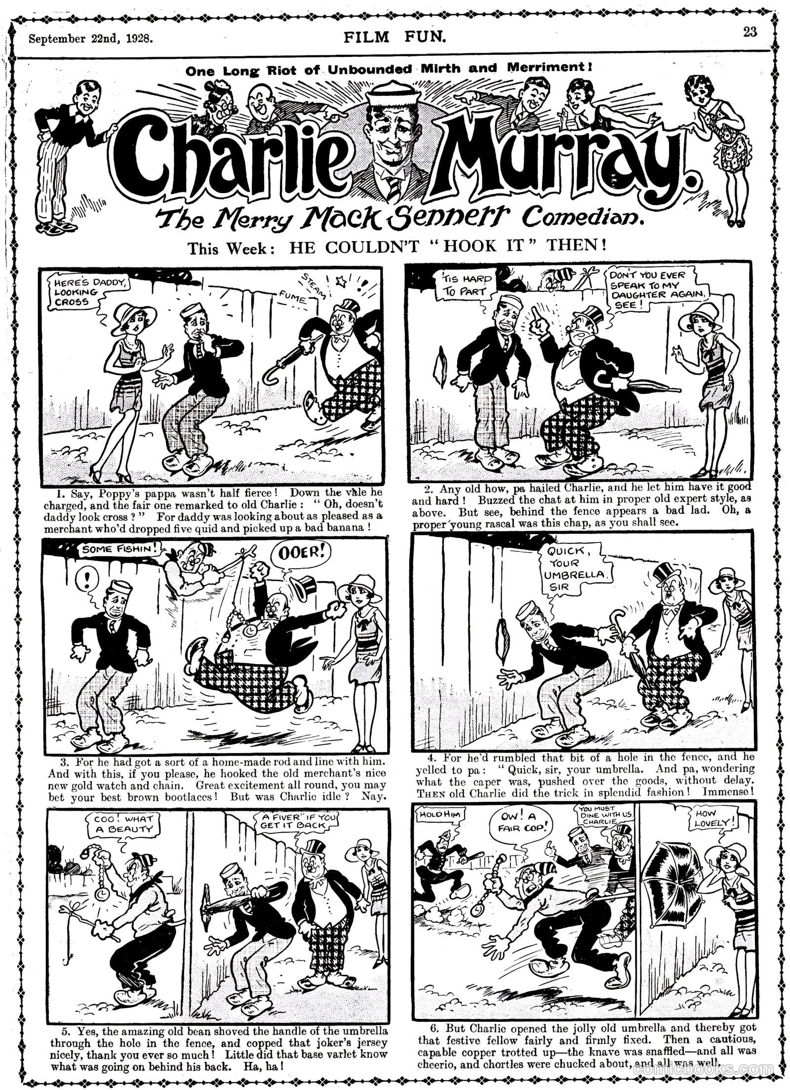 Film Fun #453 (1928) — page 22 of 23