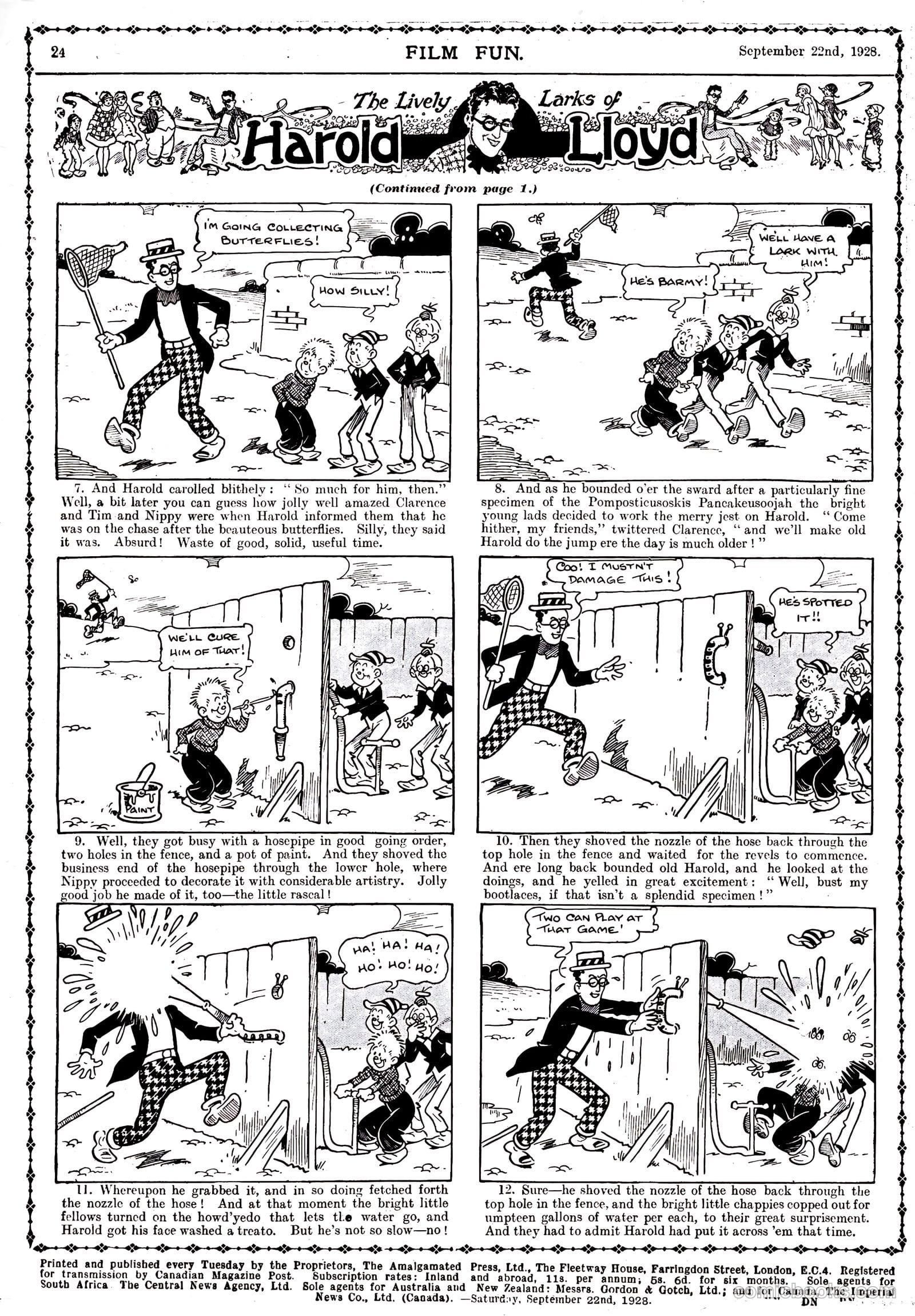 Film Fun #453 (1928) — page 23 of 23