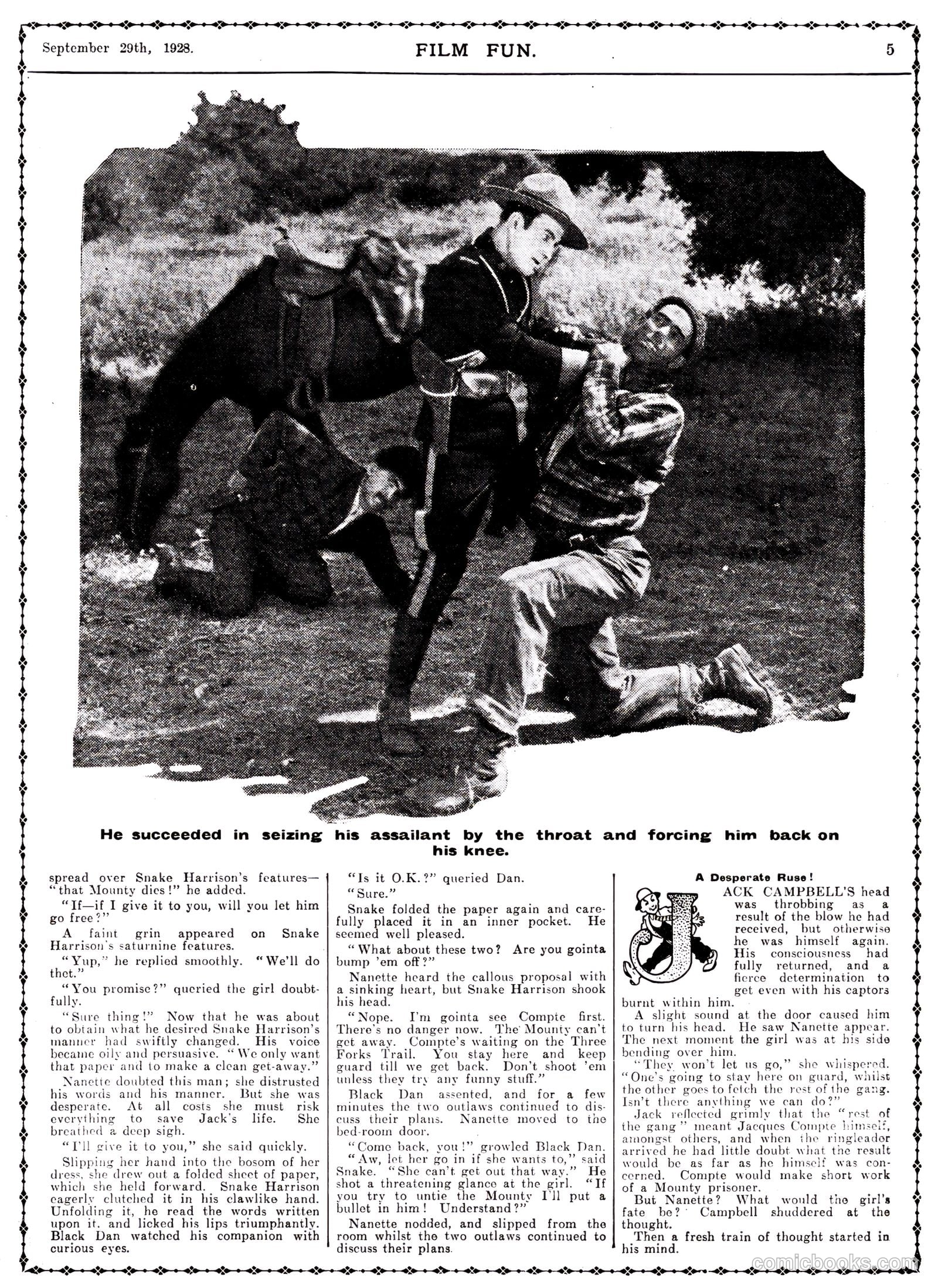 Film Fun #454 (1928) — page 5 of 23
