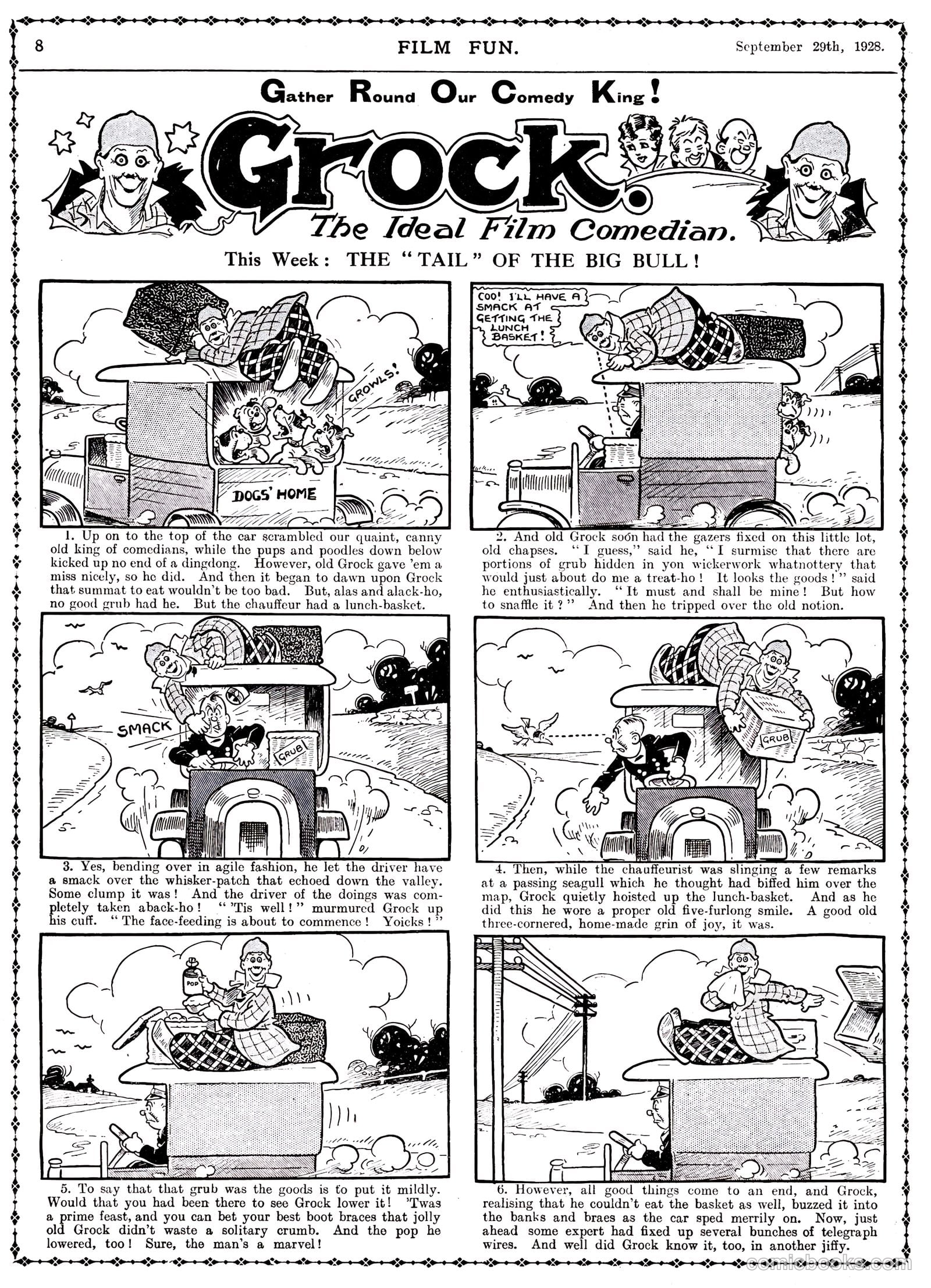 Film Fun #454 (1928) — page 8 of 23