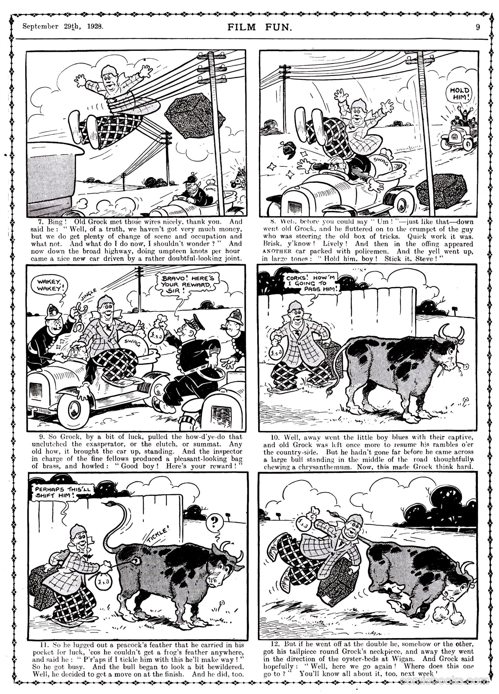 Film Fun #454 (1928) — page 9 of 23